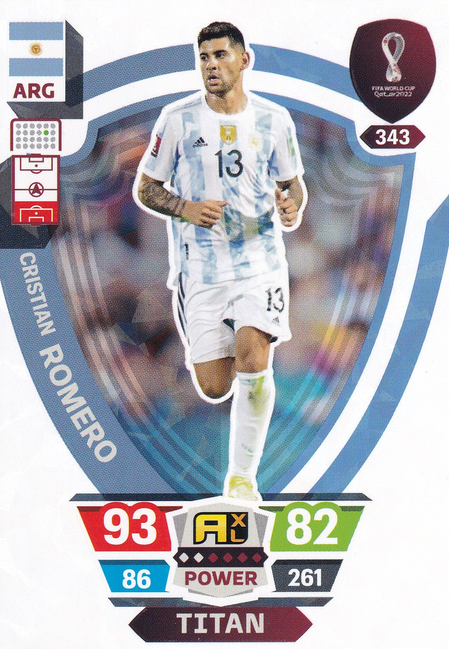 343. CRISTIAN ROMERO - ARGENTINA - TITAN