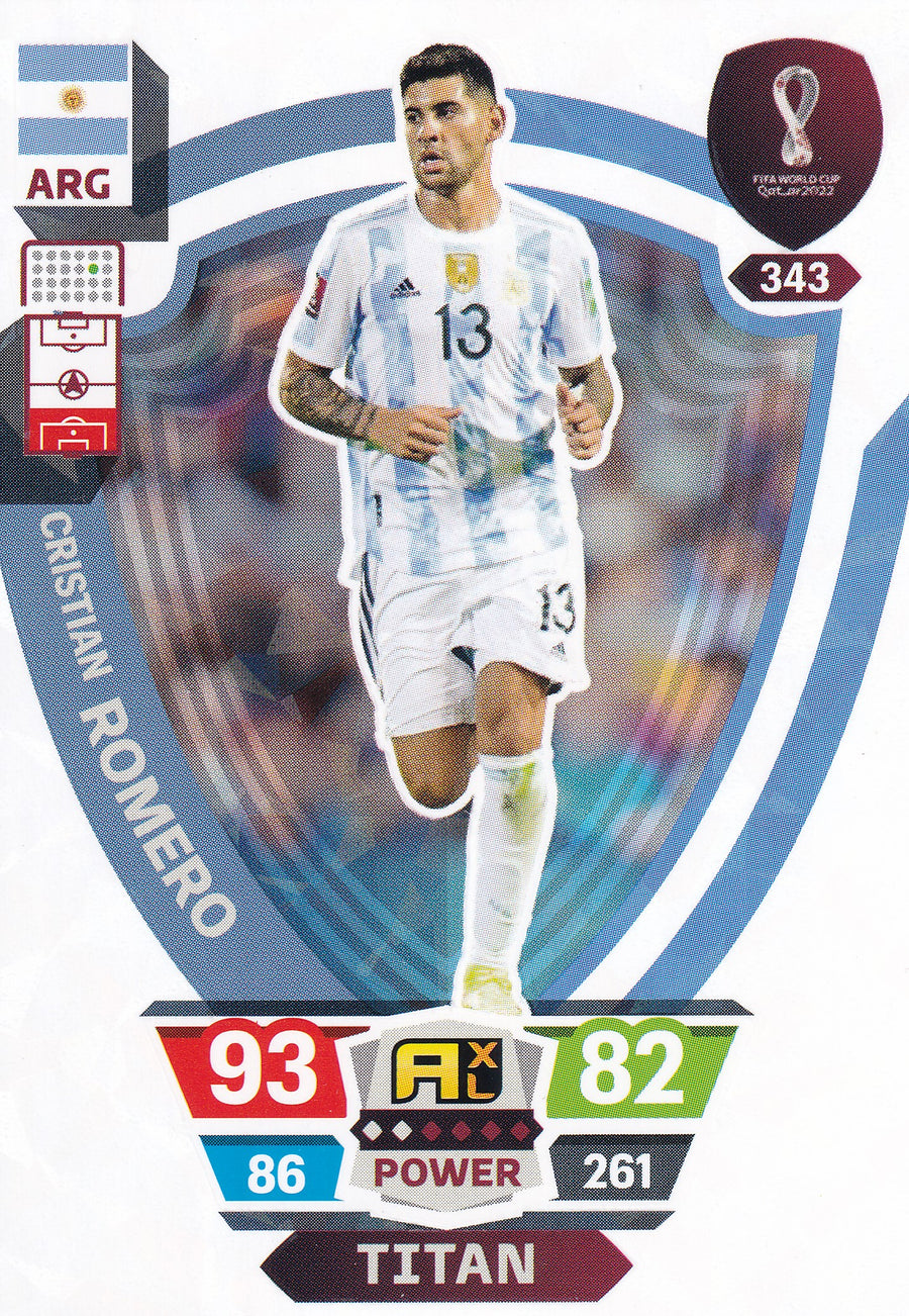 343. CRISTIAN ROMERO - ARGENTINA - TITAN