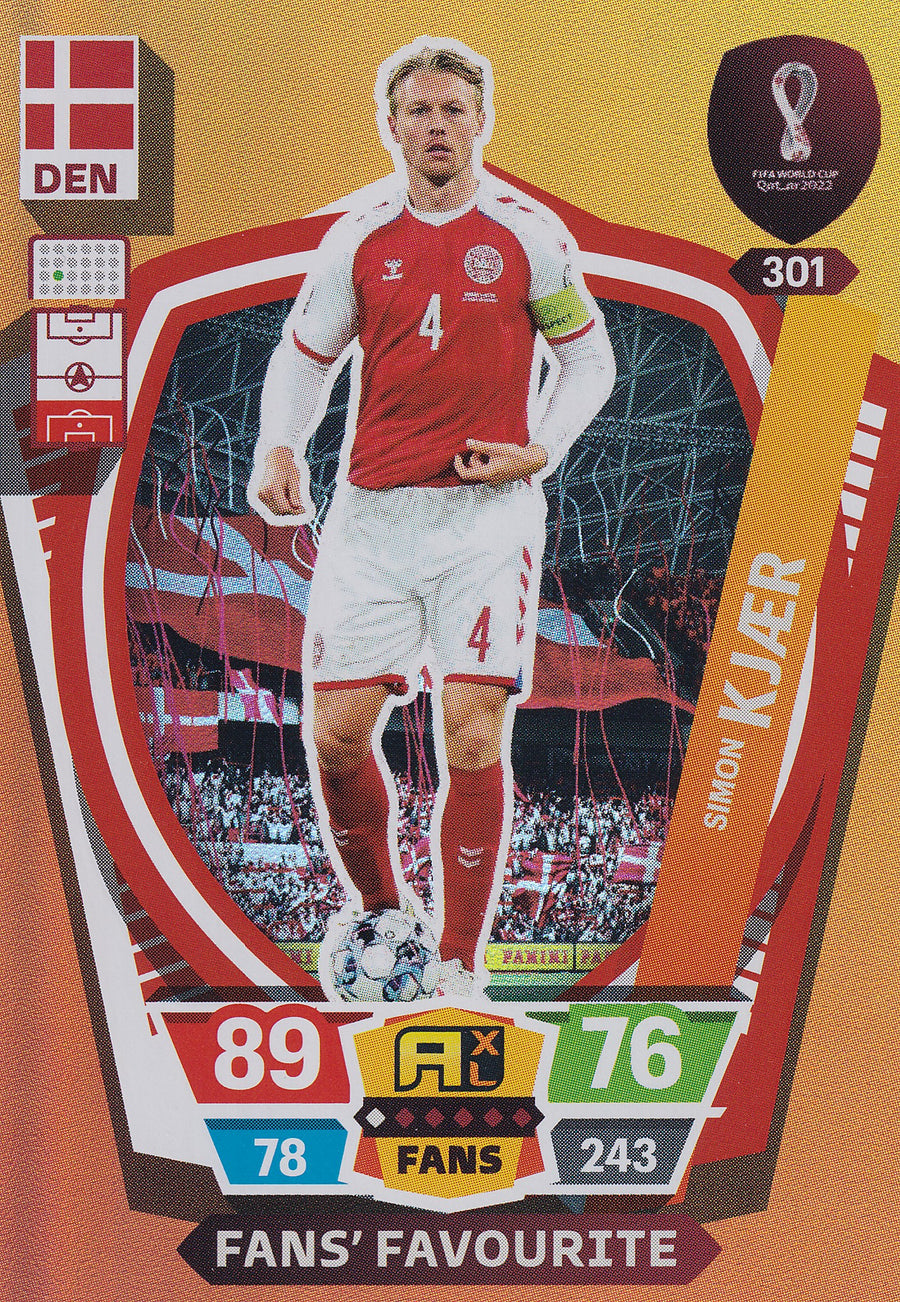 301. SIMON KJÆR - DENMARK - FANS FAVOURITE