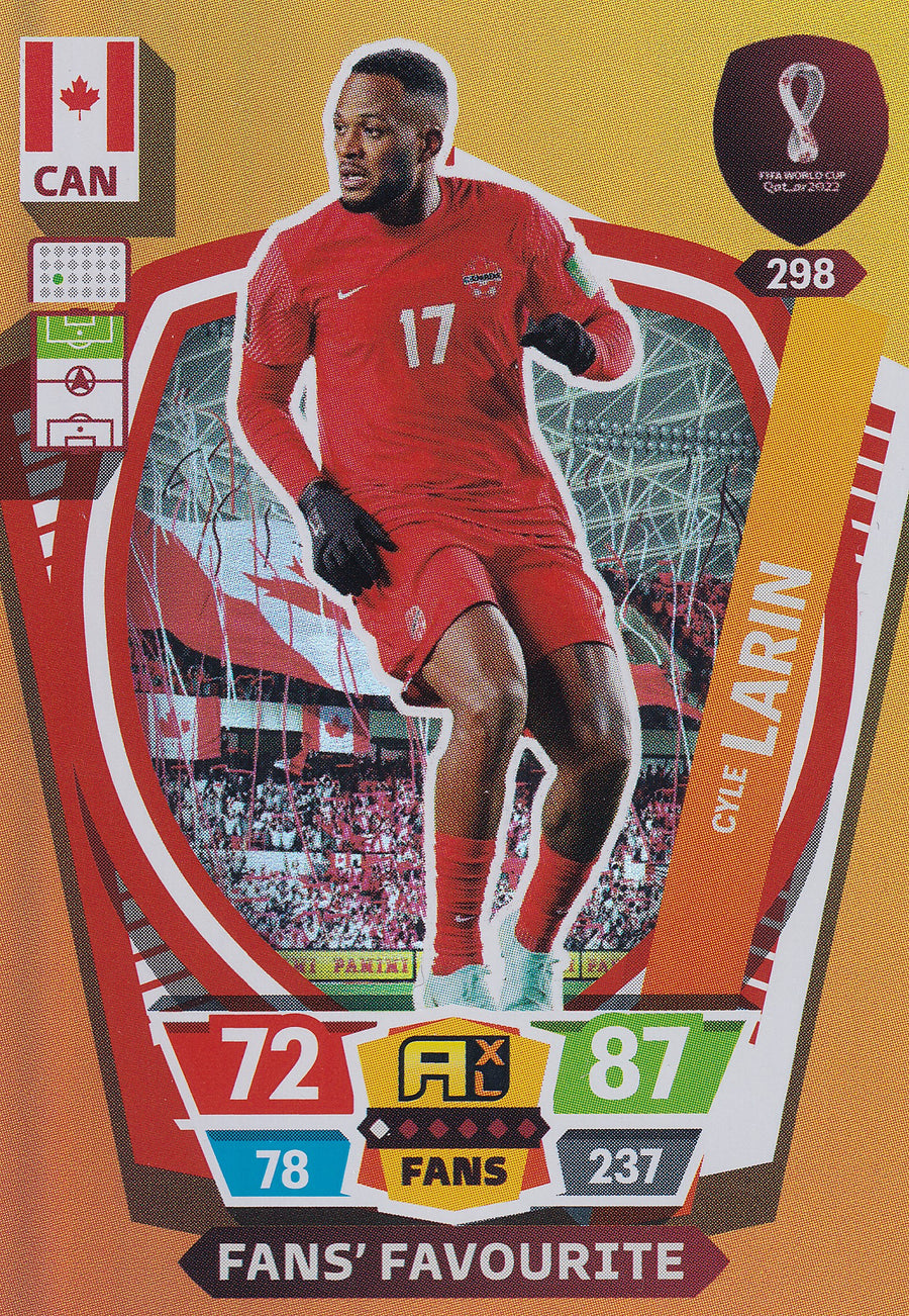298. CYLE LARIN - CANADA - FANS FAVOURITE