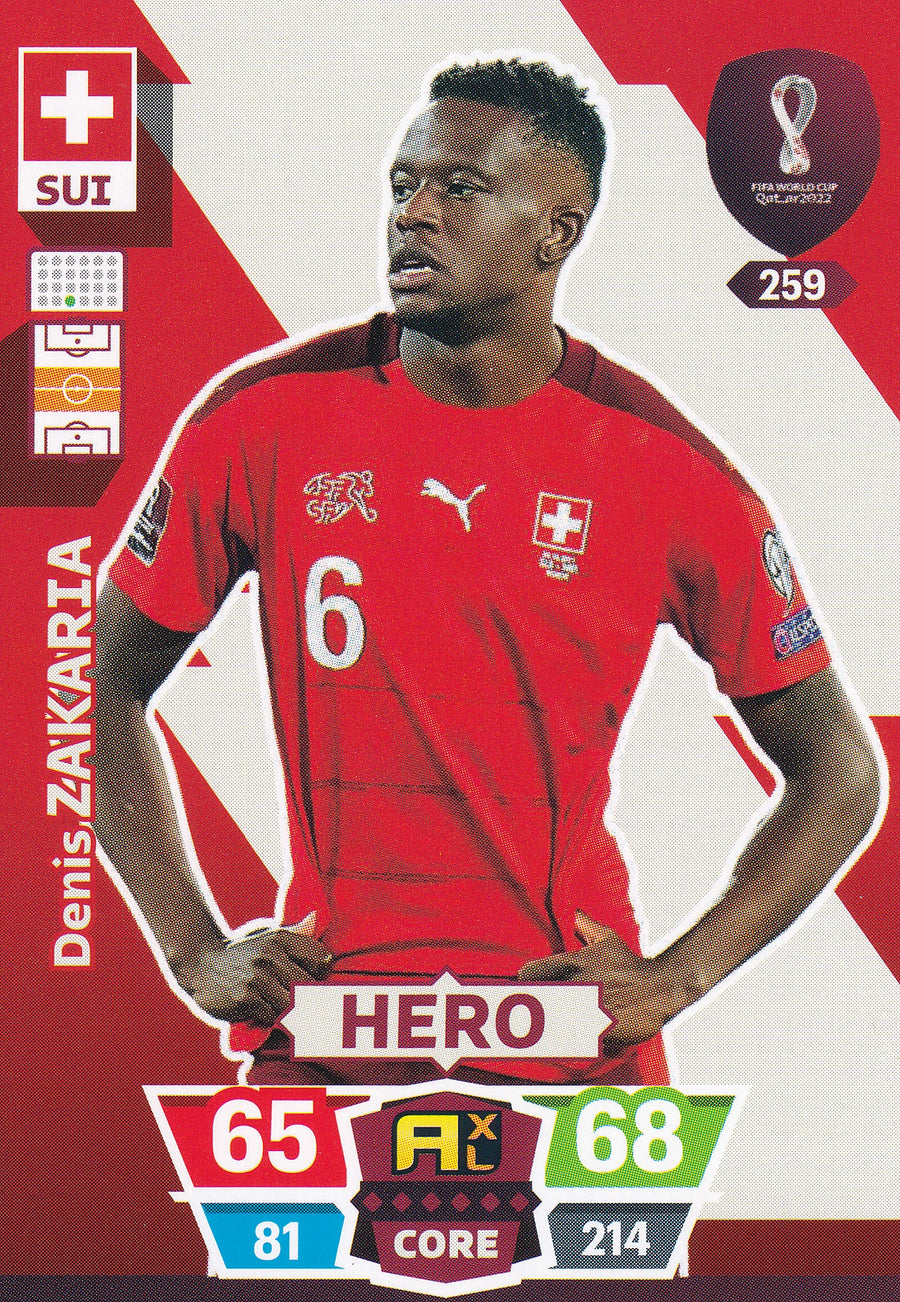 259. DENIS ZAKARIA - SWITZERLAND