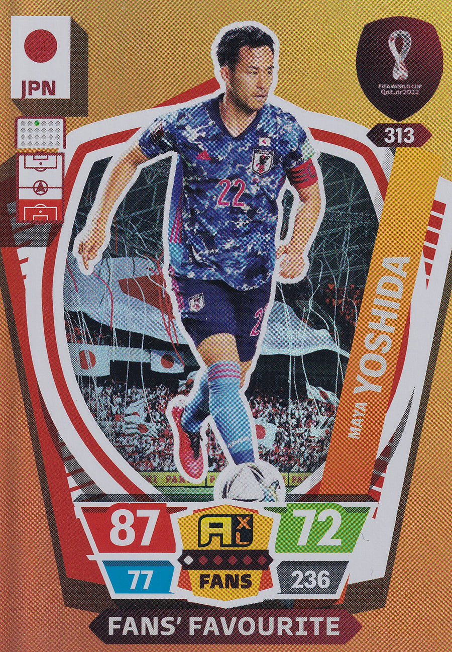 313. MAYA YOSHIDA - JAPAN - FANS FAVOURITE