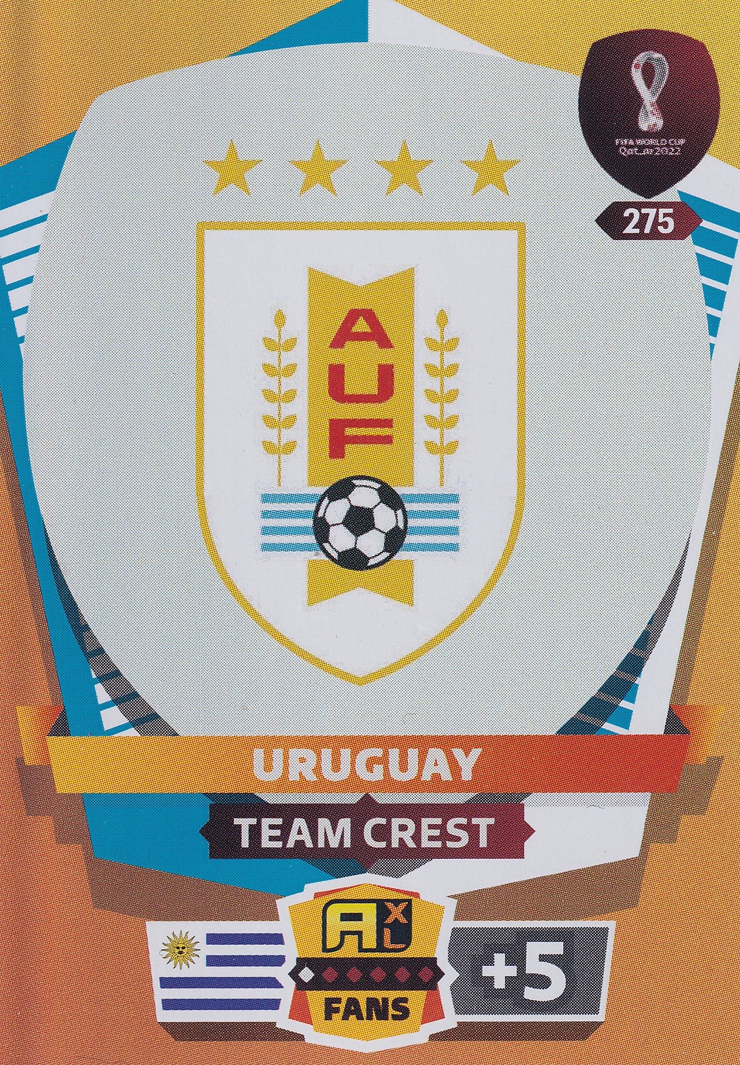 275. URUGUAY - TEAM CREST