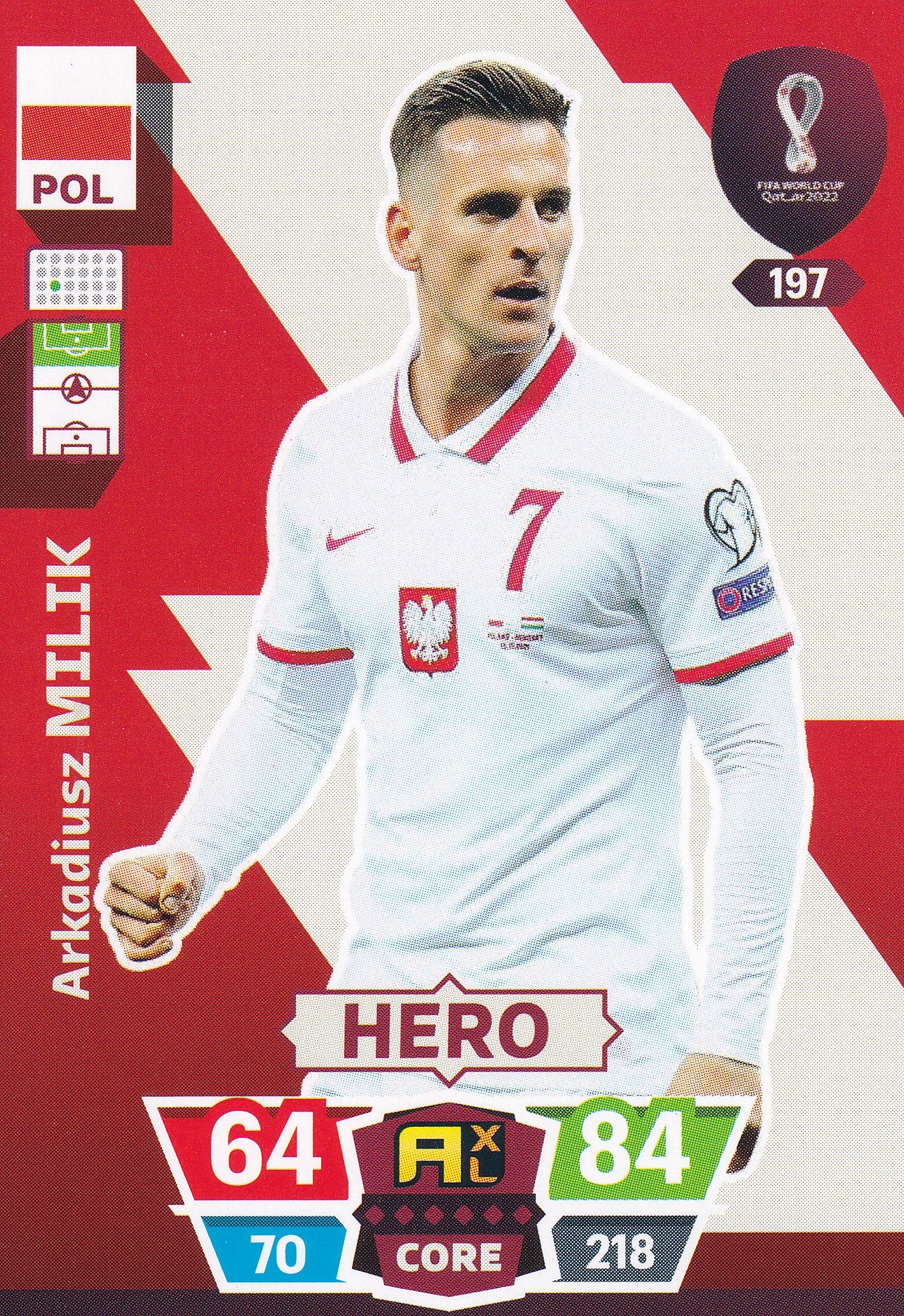 197. ARKADIUSZ MILIK - POLSKA