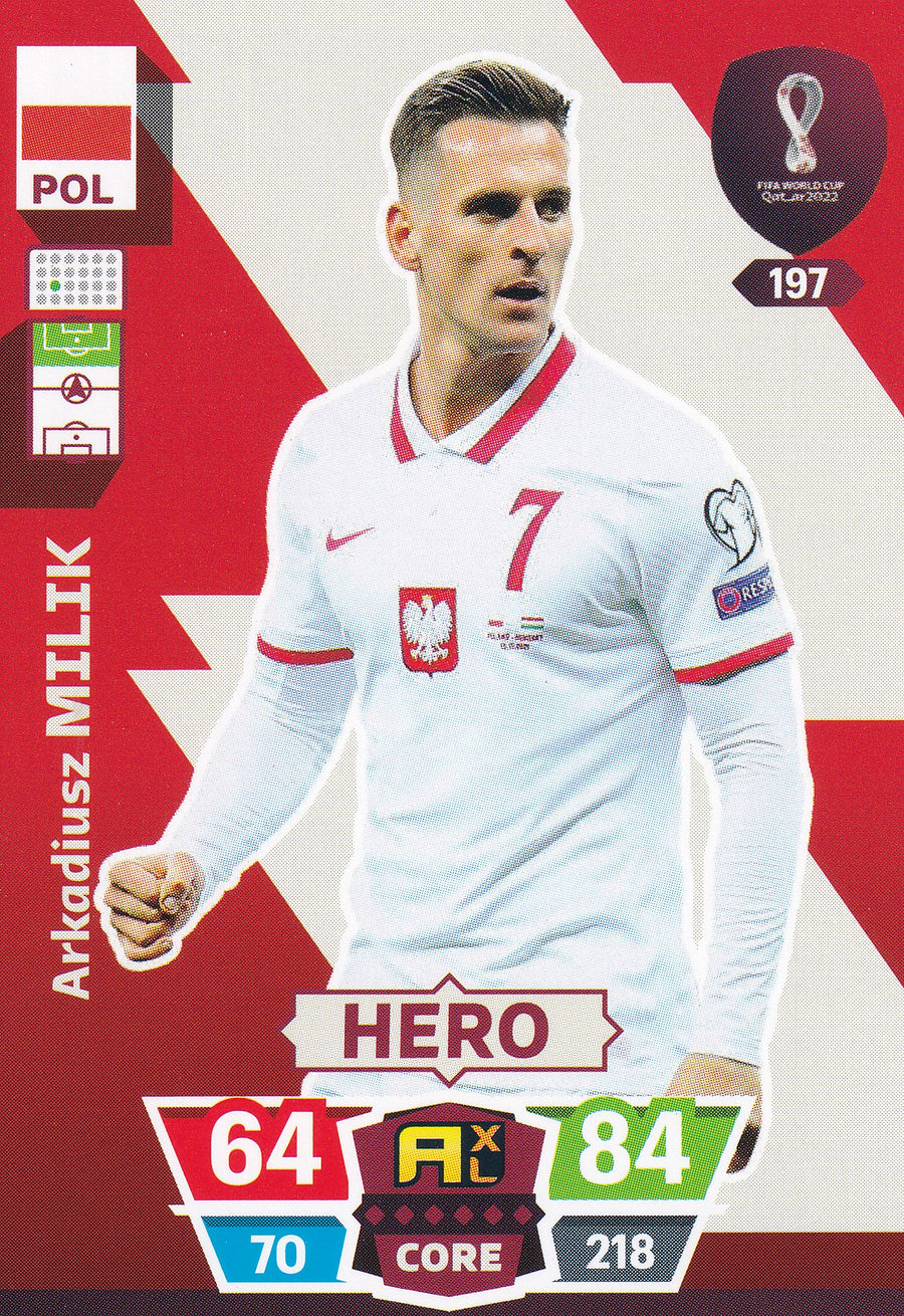 197. ARKADIUSZ MILIK - POLSKA