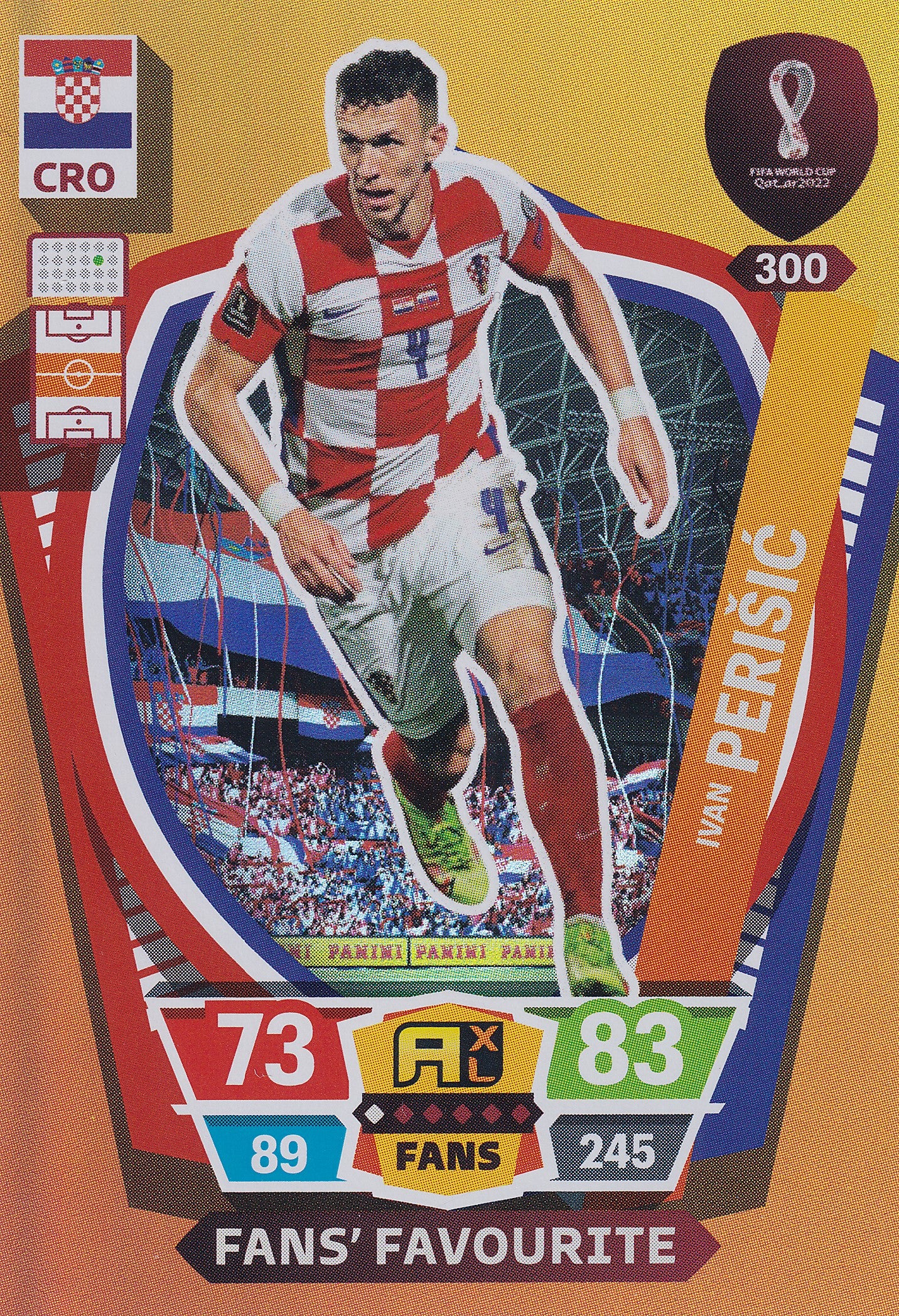 300. IVAN PERISIC - CROATIA - FANS FAVOURITE