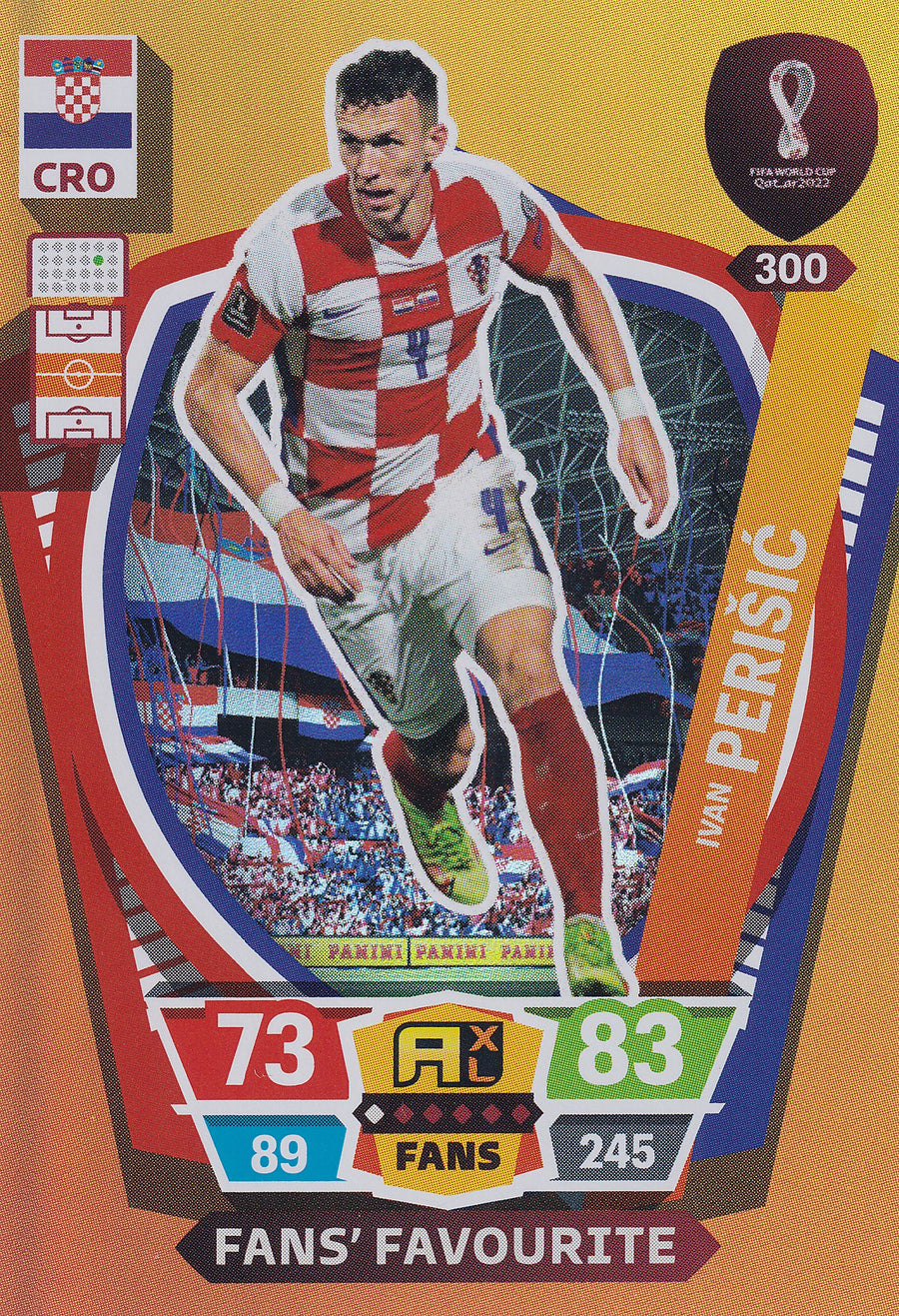 300. IVAN PERISIC - CROATIA - FANS FAVOURITE