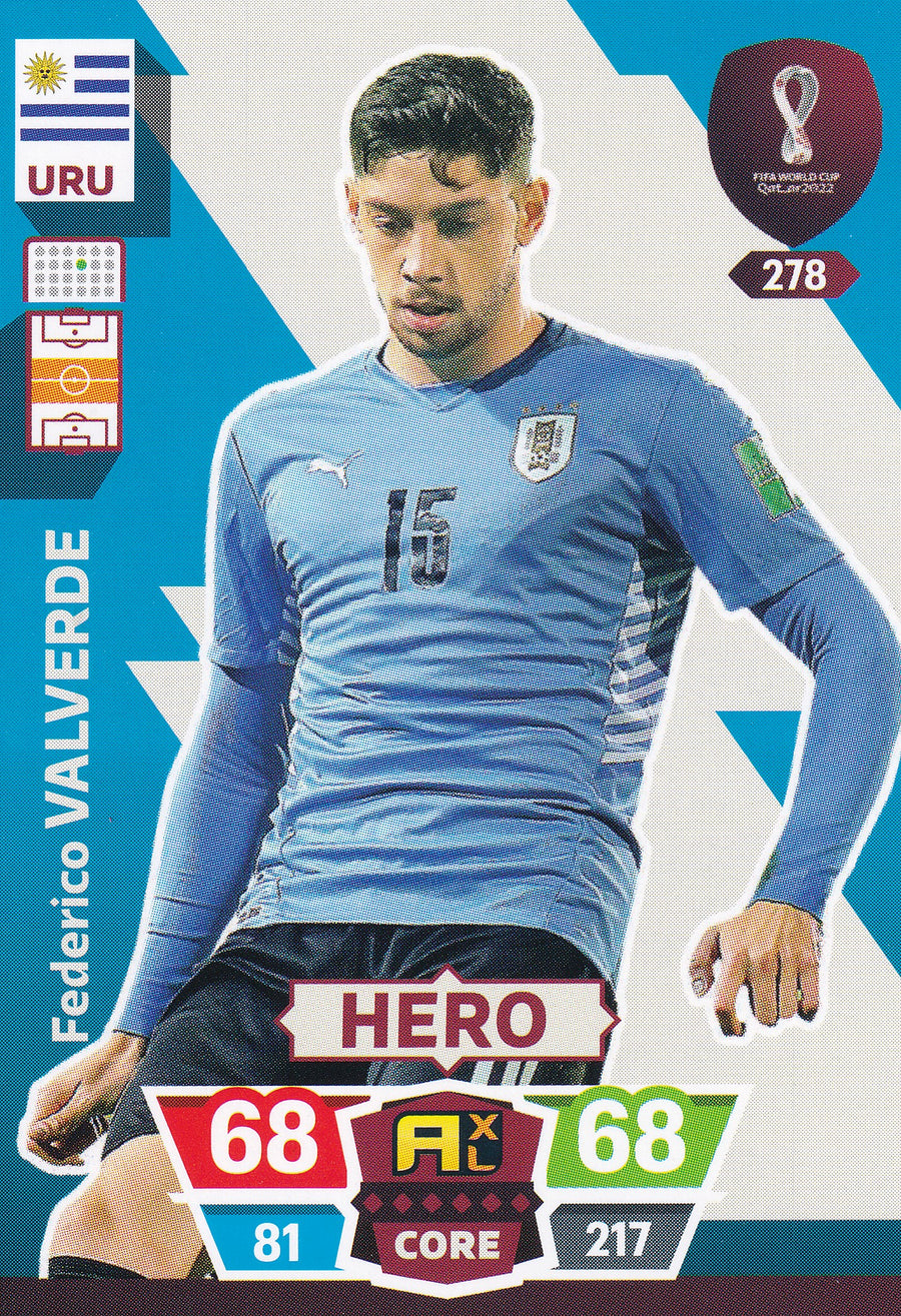 278. FEDERICO VALVERDE - URUGUAY