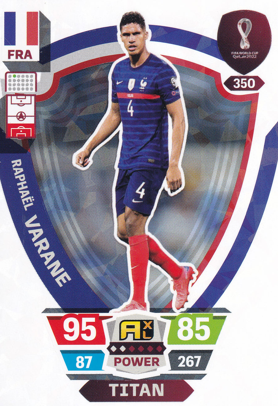 350. RAPHAEL VARANE - FRANCE - TITAN