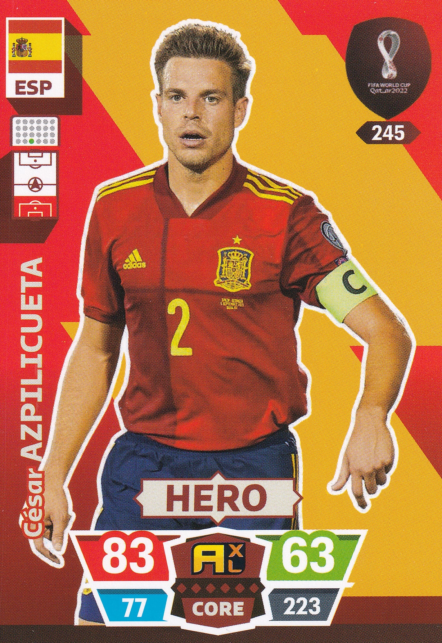 245. CESAR AZPILICUETA - ESPAÑA