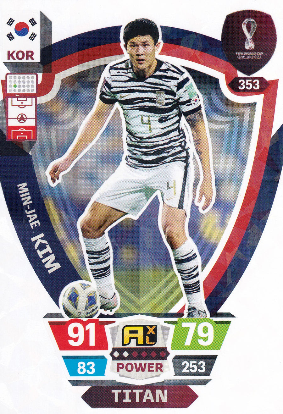 353. MIN-JAE KIM - KOREA REPUBLIC - TITAN