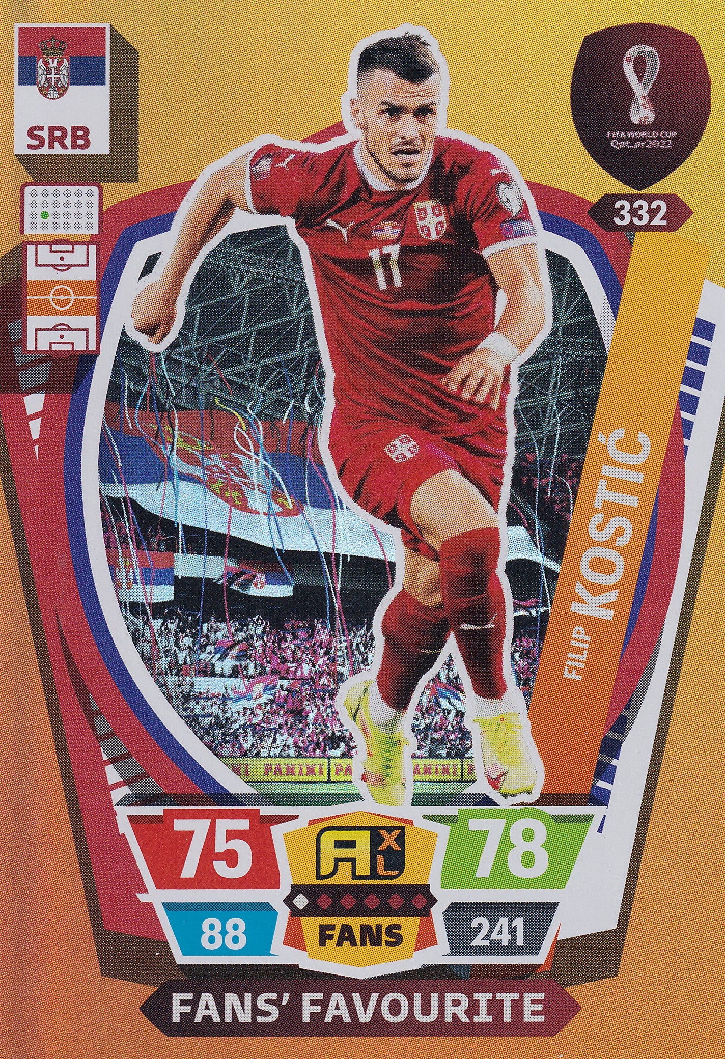 332. FILIP KOSTIC - SERBIA - FANS FAVOURITE