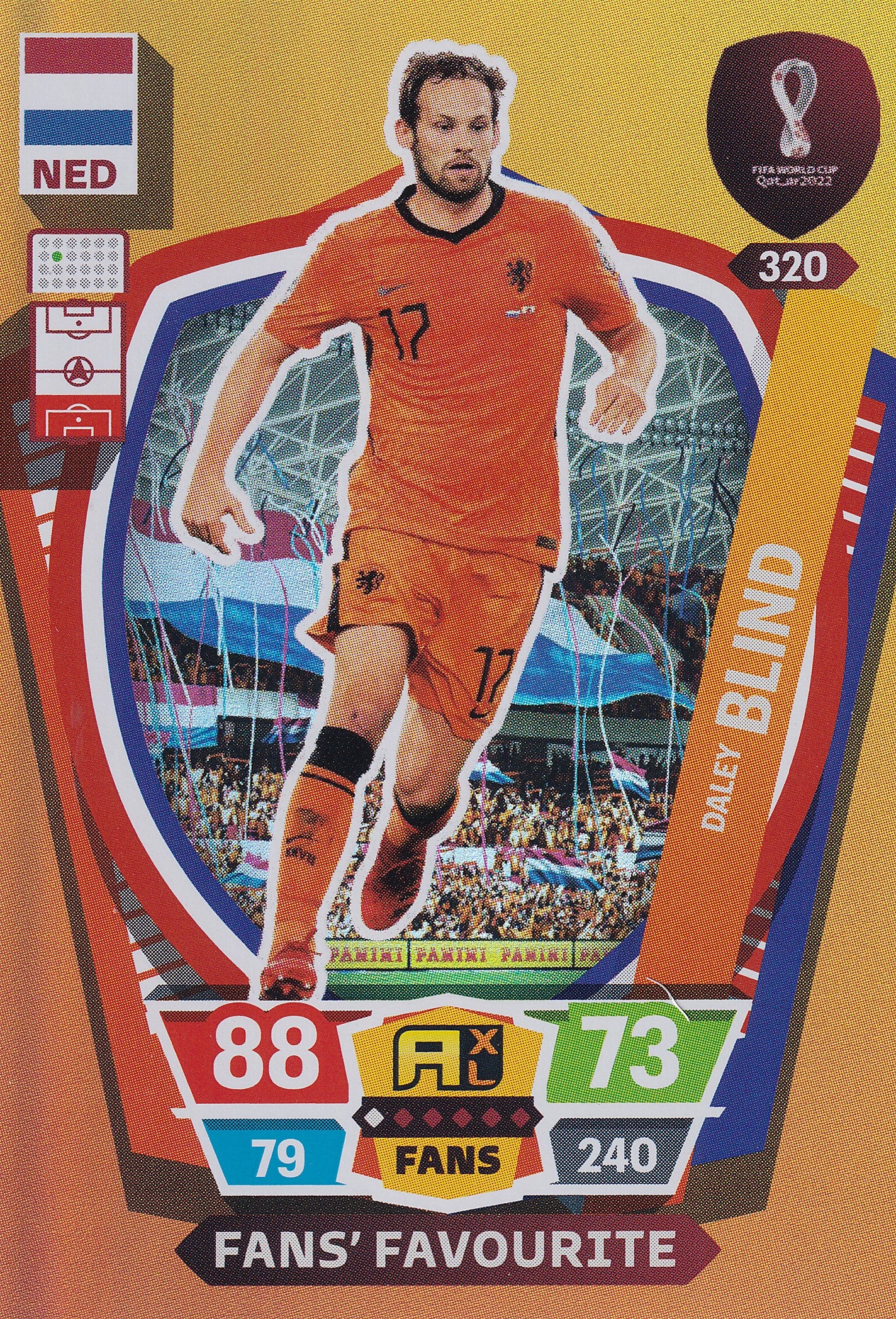 320. DALEY BLIND - NEDERLAND - FANS FAVOURITE