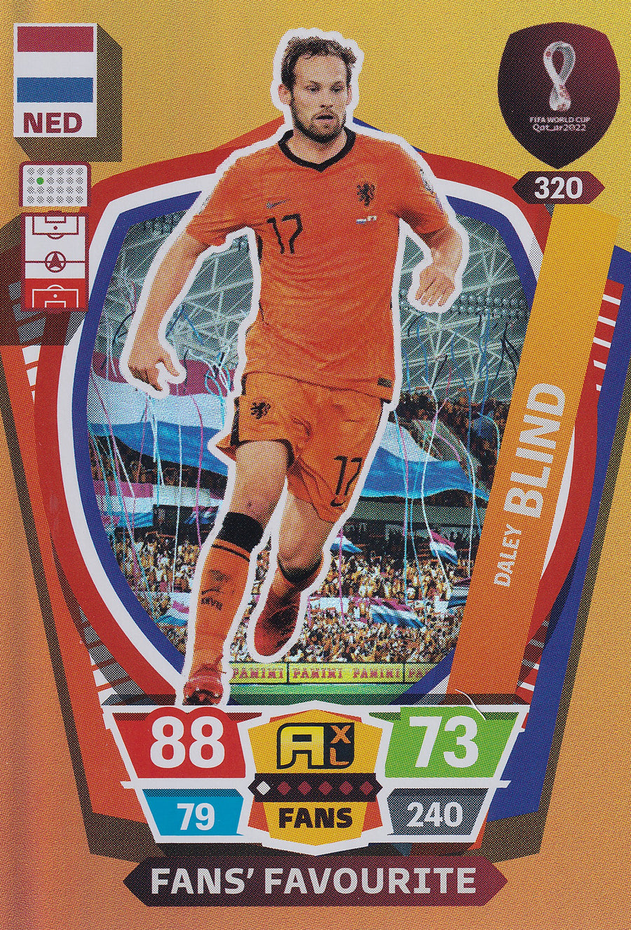 320. DALEY BLIND - NEDERLAND - FANS FAVOURITE