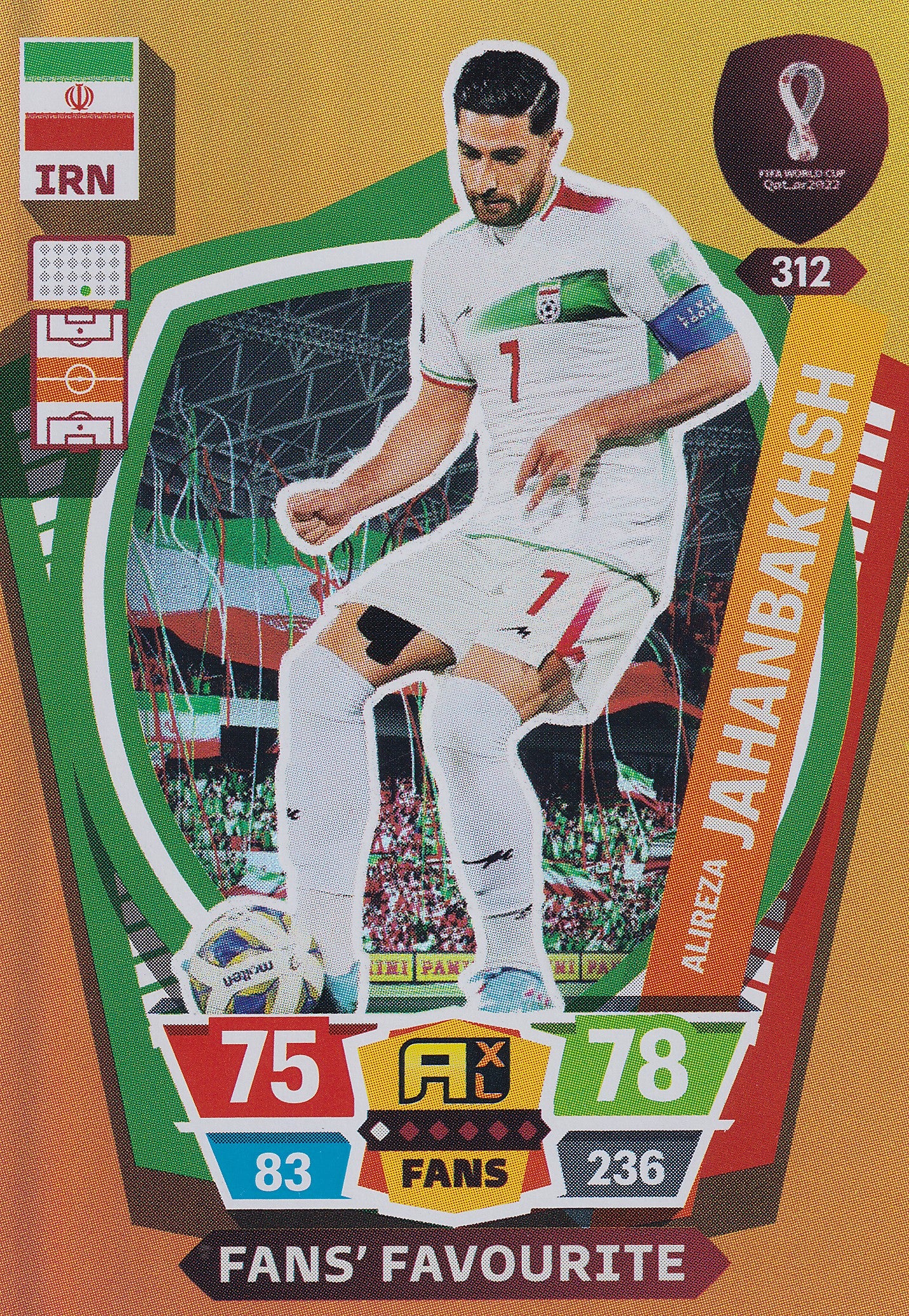 312. ALIREZA JAHANBAKHSH - IRAN - FANS FAVOURITE