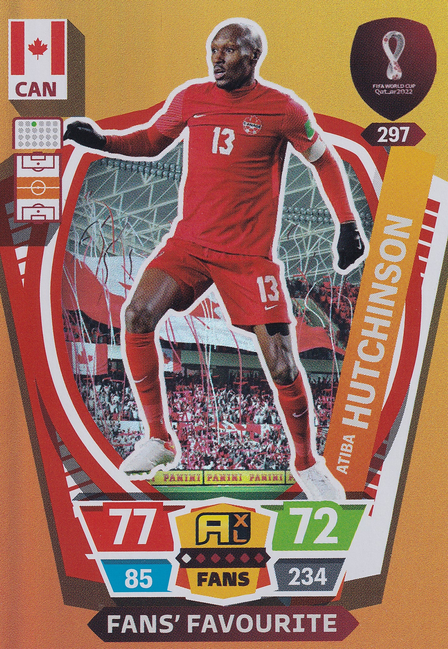 297. ATIBA HUTCHINSON - CANADA - FANS FAVOURITE