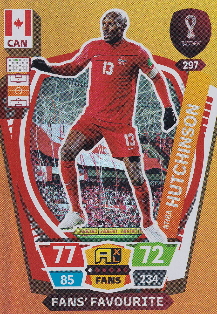 297. ATIBA HUTCHINSON - CANADA - FANS FAVOURITE