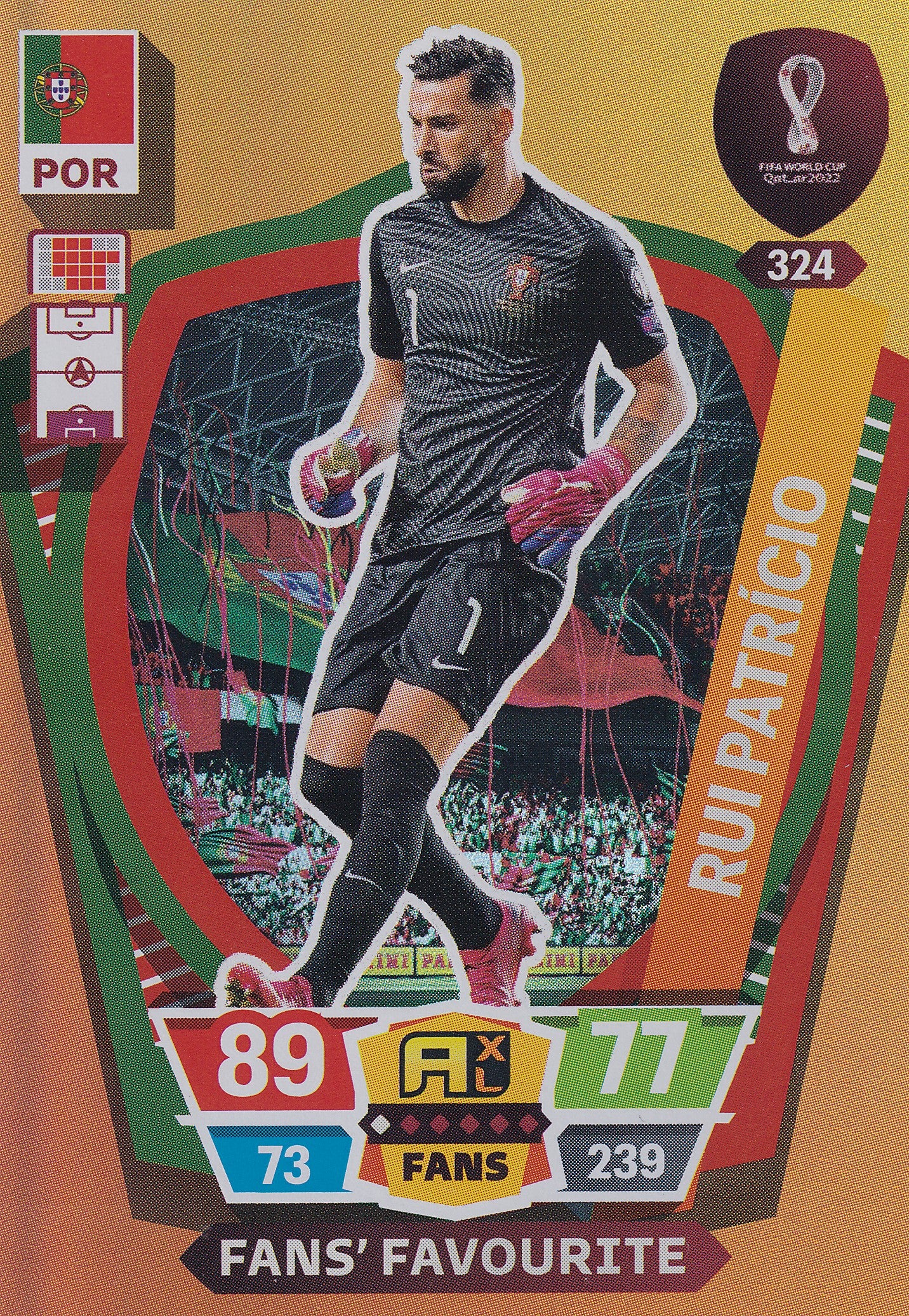 324. RUI PATRICIO - PORTUGAL - FANS FAVOURITE