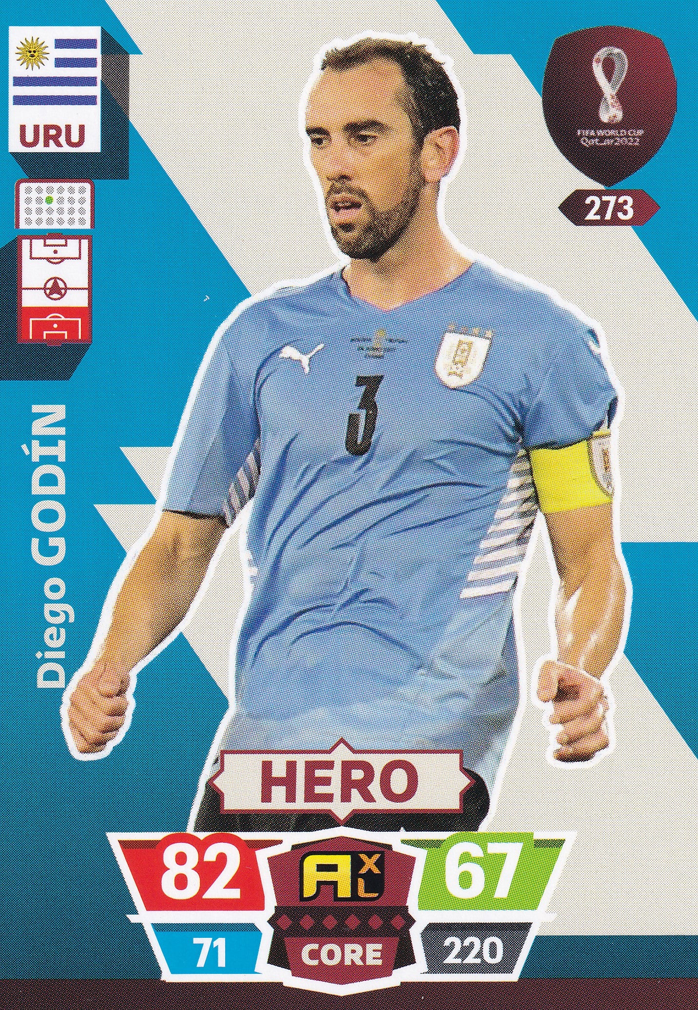 273. DIEGO GODIN - URUGUAY