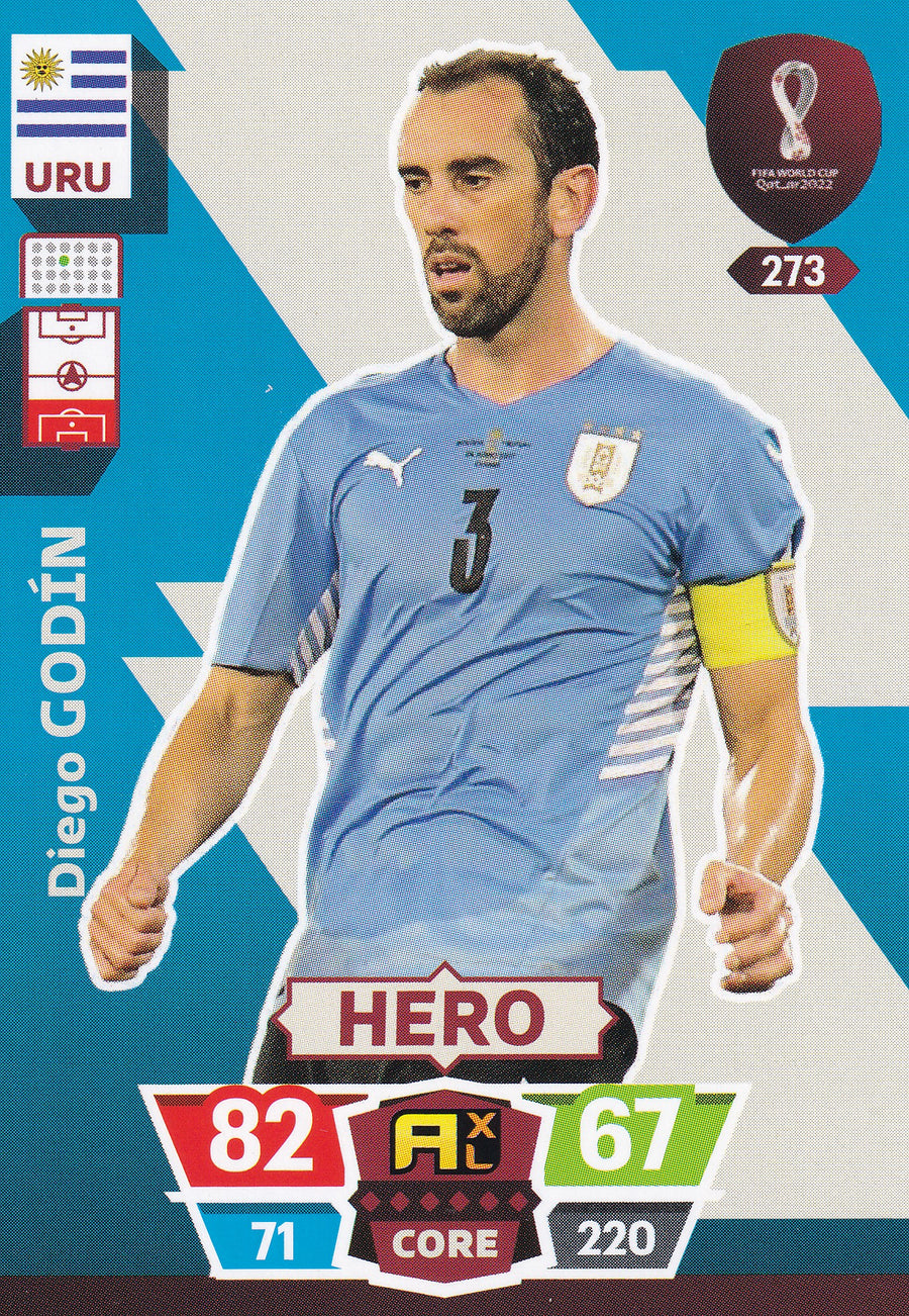 273. DIEGO GODIN - URUGUAY