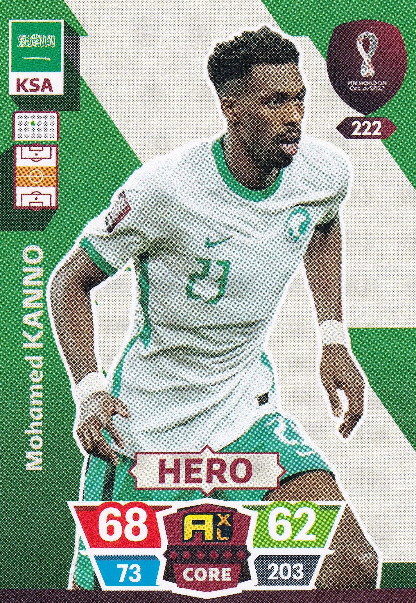 222. MOHAMED KANNO - SAUDI ARABIA