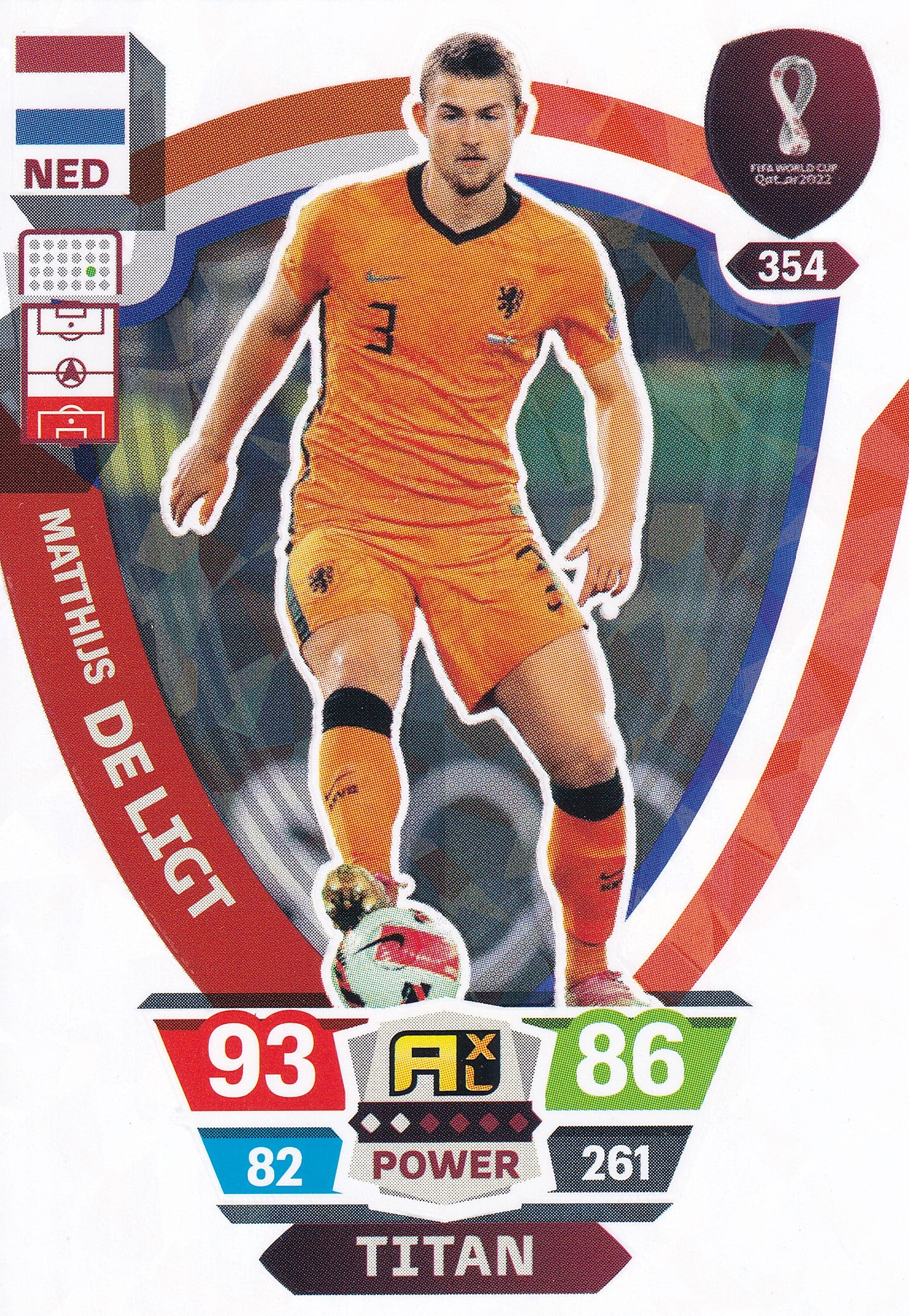 354. MATTHIJS DE LIGT - NEDERLAND - TITAN