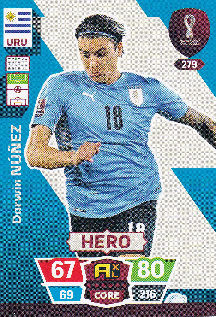 279. DARWIN NUÑEZ - URUGUAY