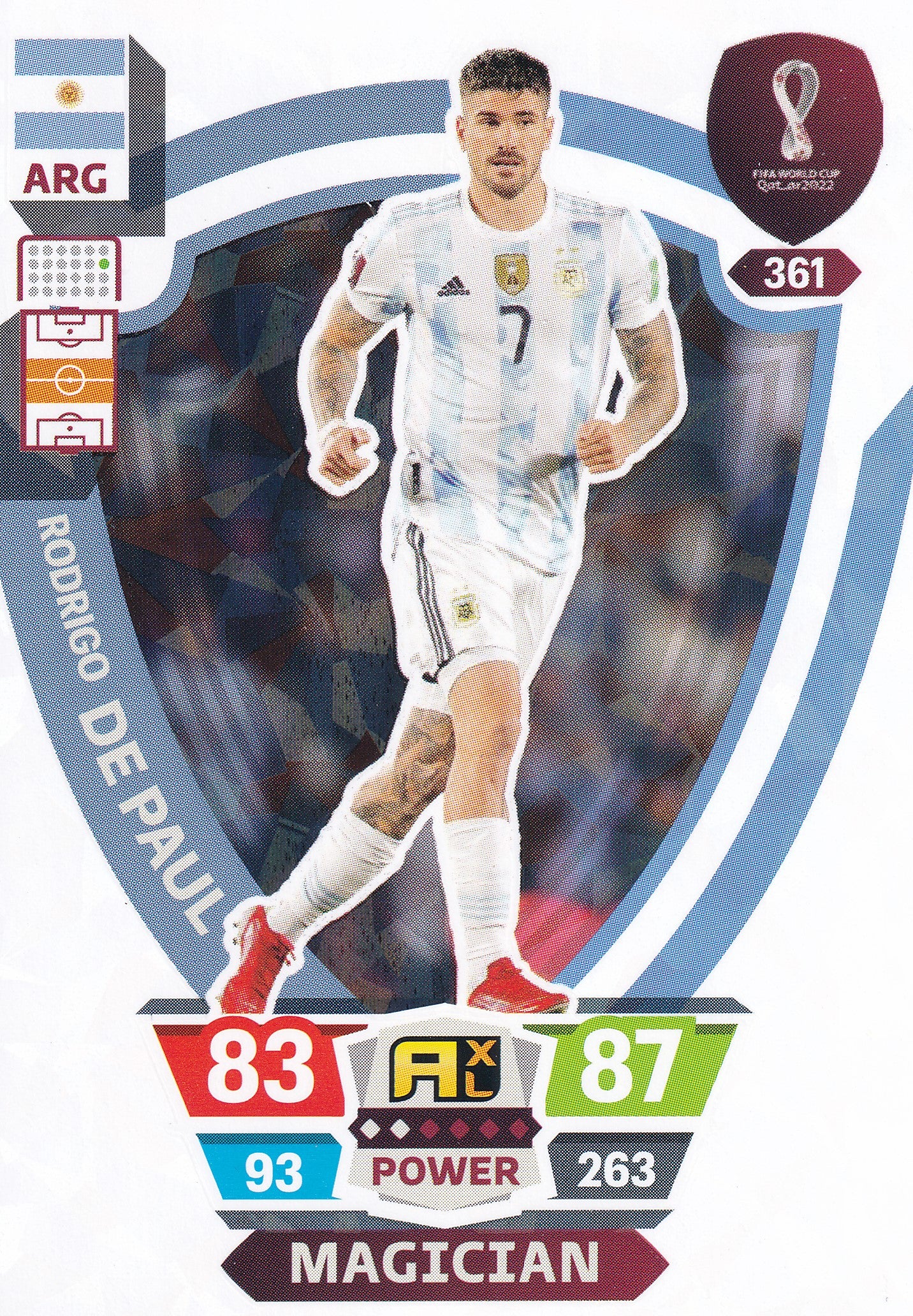 361. RODRIGO DE PAUL - ARGENTINA - MAGICIAN
