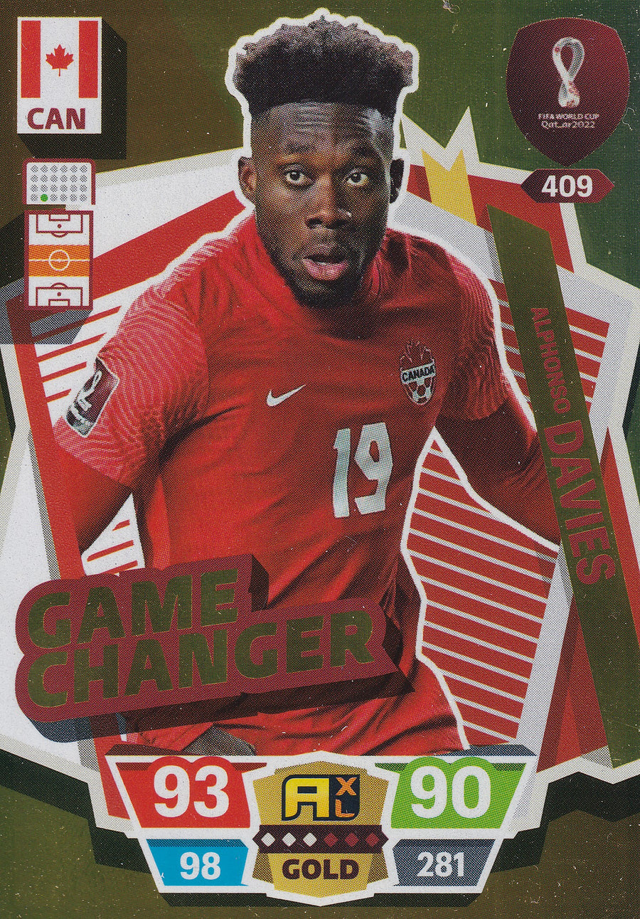 409. ALPHONSO DAVIES - CANADA - GAME CHANGER