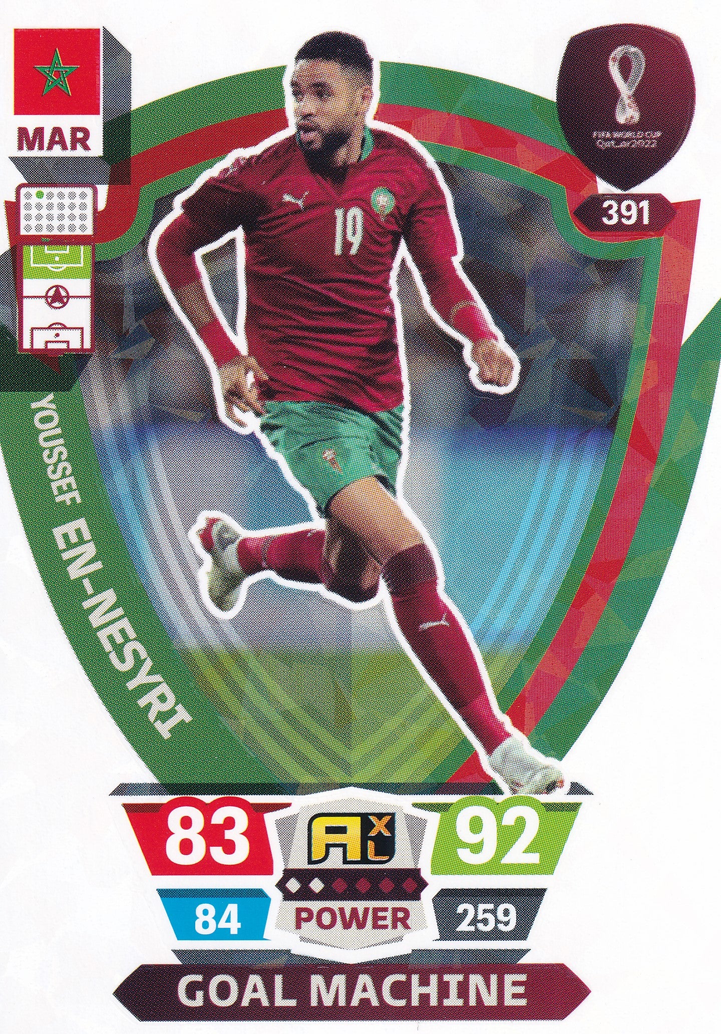 391. YOUSSEF EN-NESYRI - MAROCCO - GOAL MACHINE