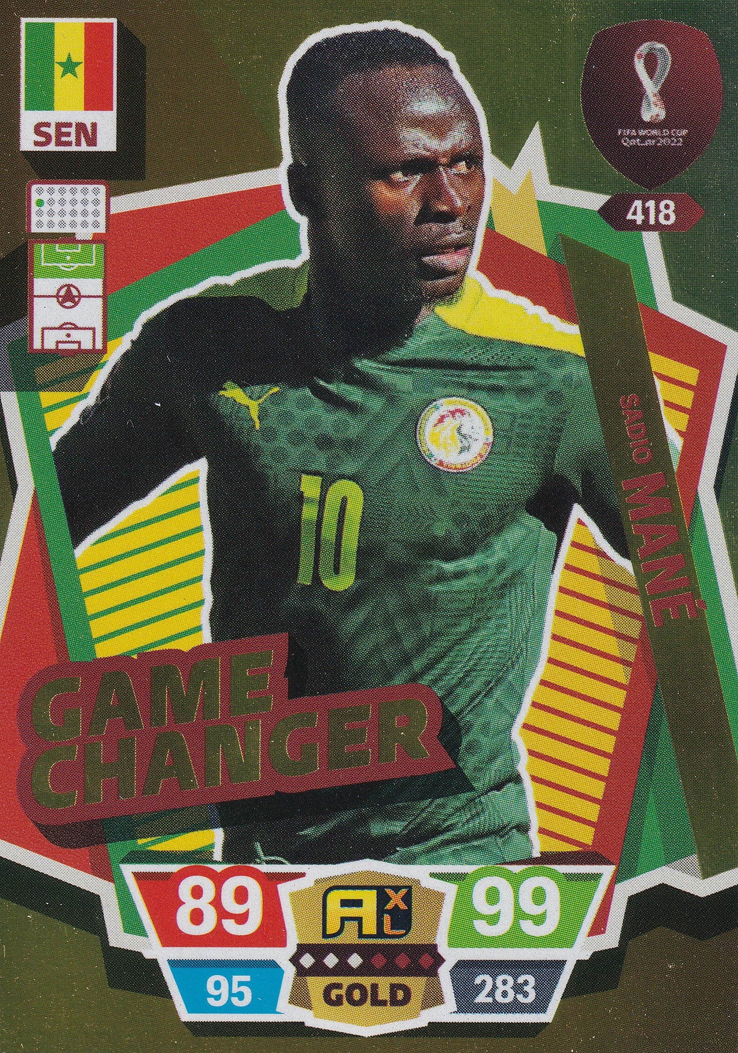 418. SADIO MANE - SENEGAL - GAME CHANGER
