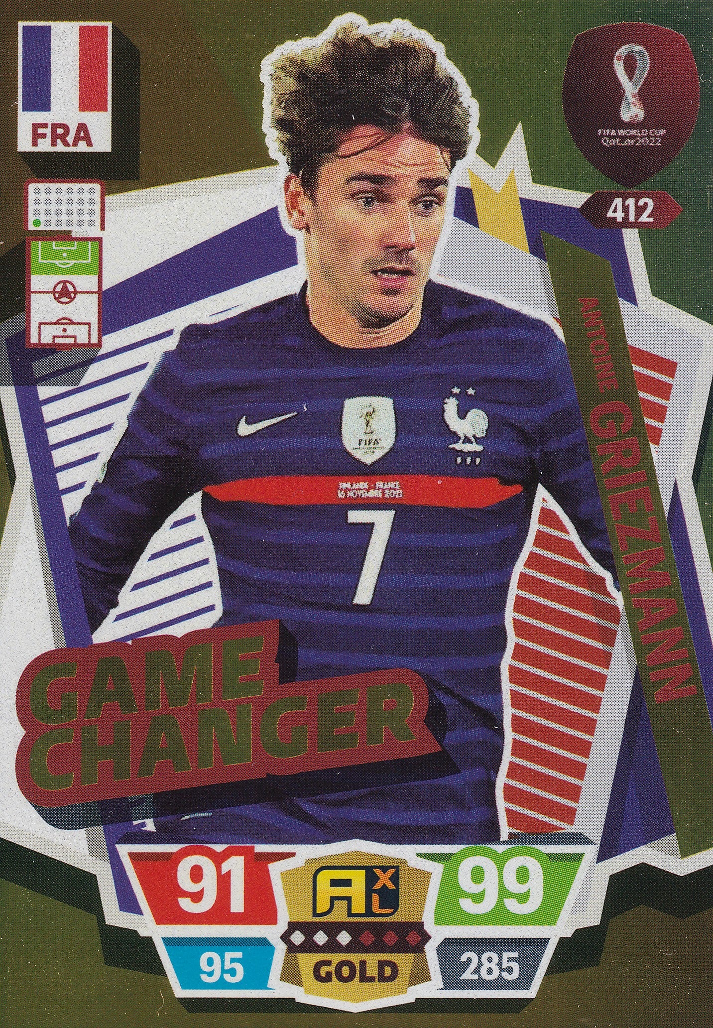 412. ANTOINE GRIEZMANN - FRANCE - GAME CHANGER