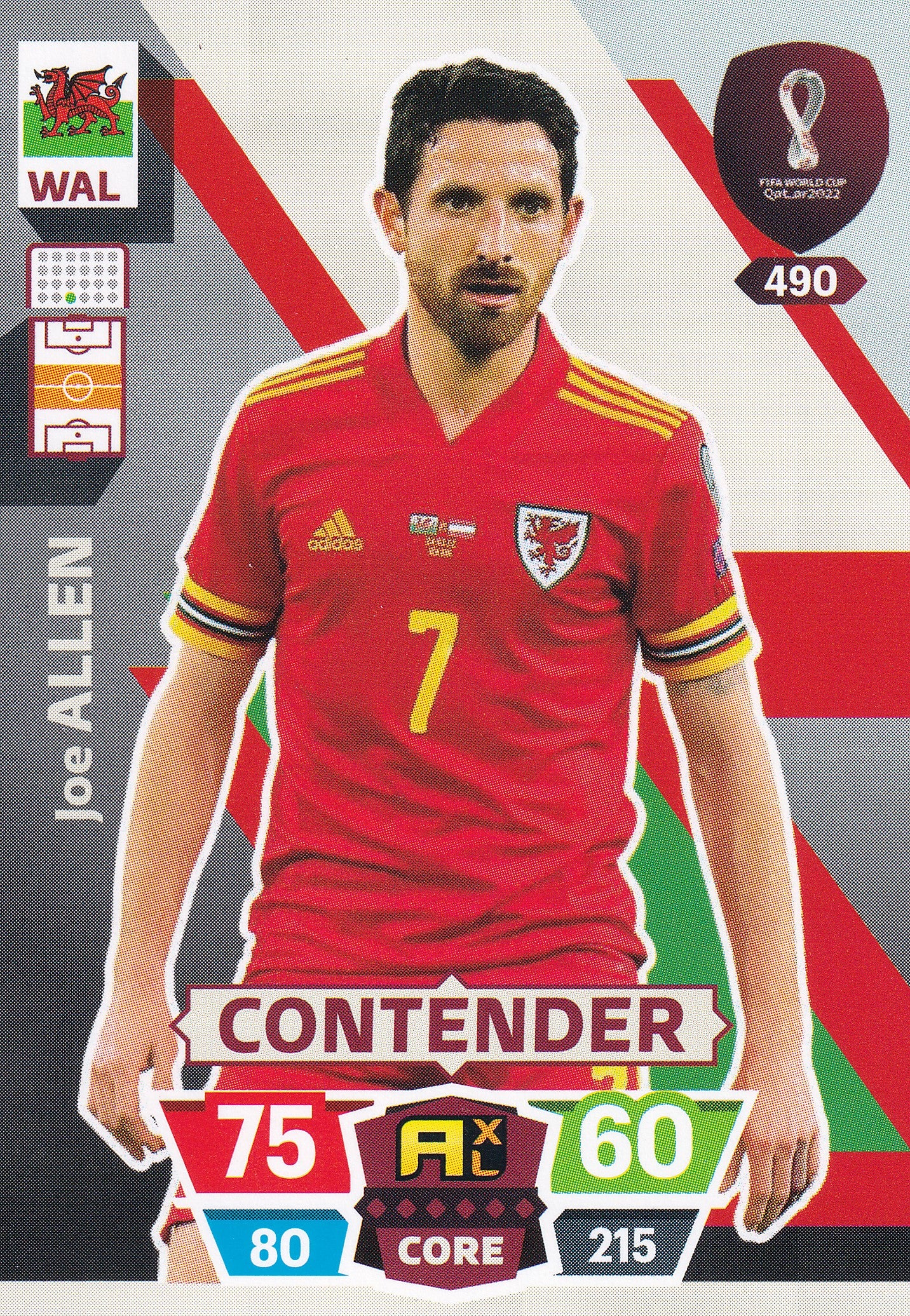 490. JOE ALLEN - WALES