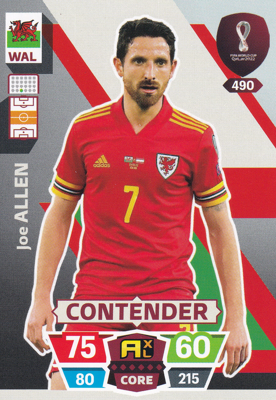 490. JOE ALLEN - WALES