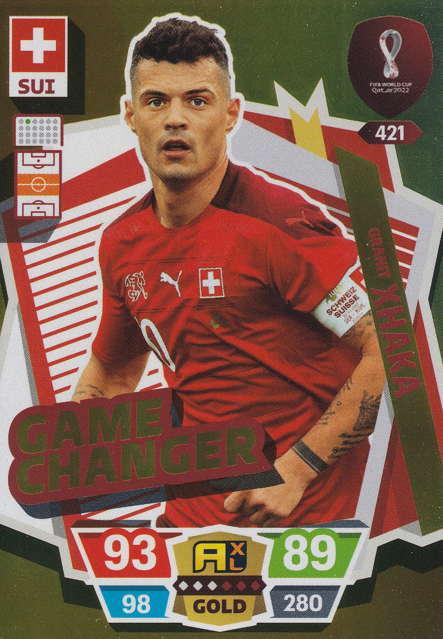 421. GRANIT XHAKA - SWITZERLAND - GAME CHANGER