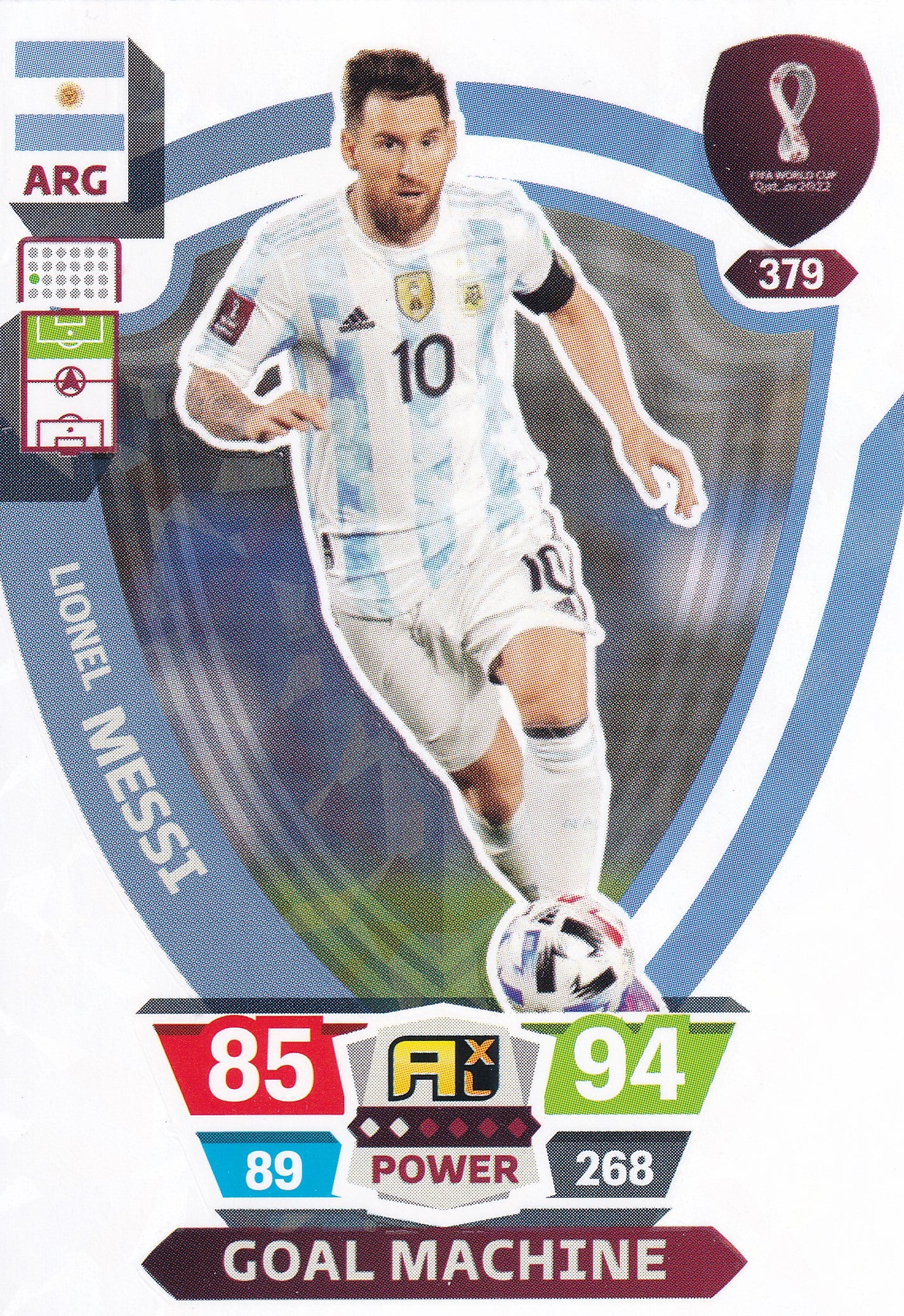 379. LIONEL MESSI - ARGENTINA - GOAL MACHINE