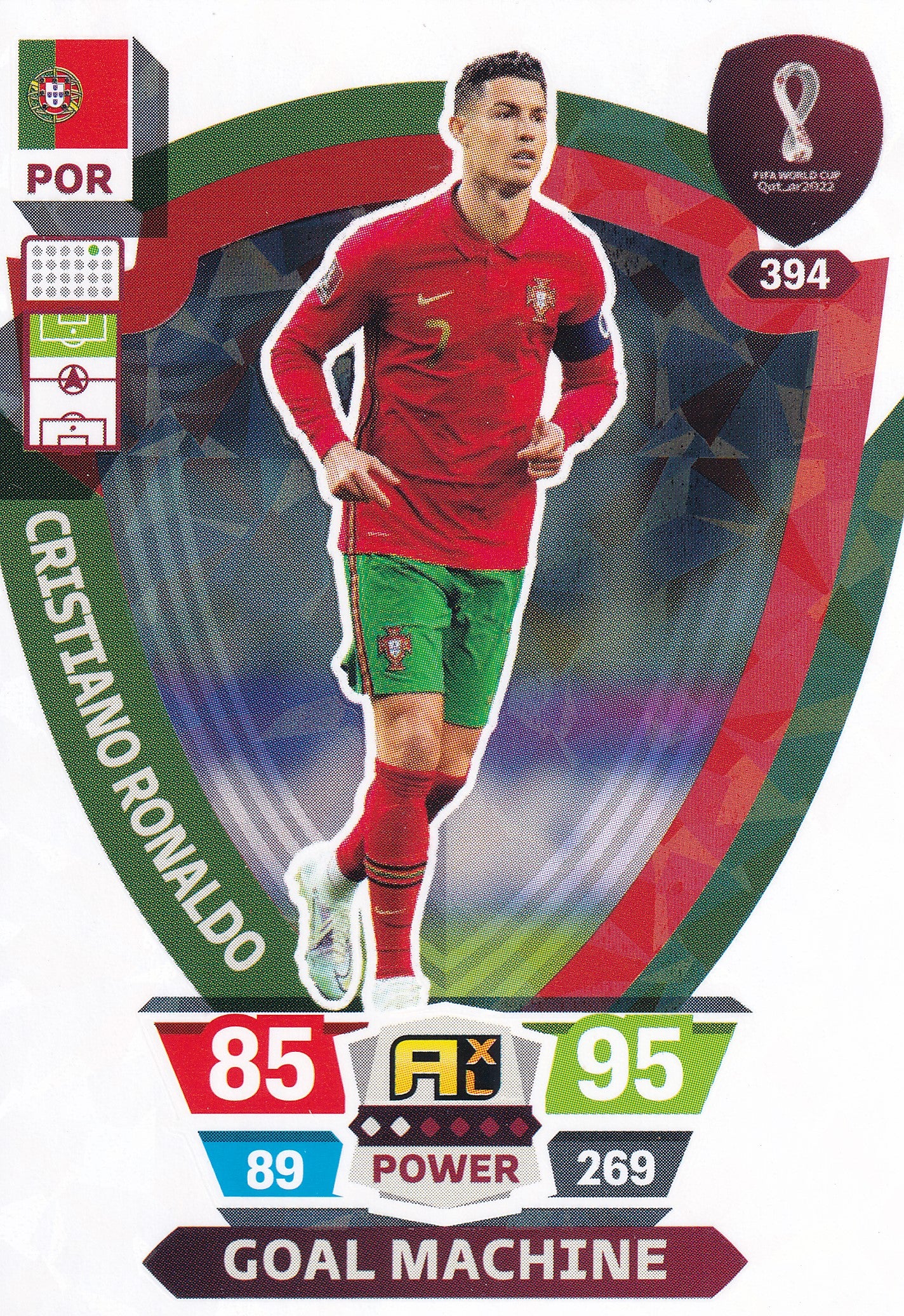 394. CRISTIANO RONALDO - PORTUGAL - GOAL MACHINE