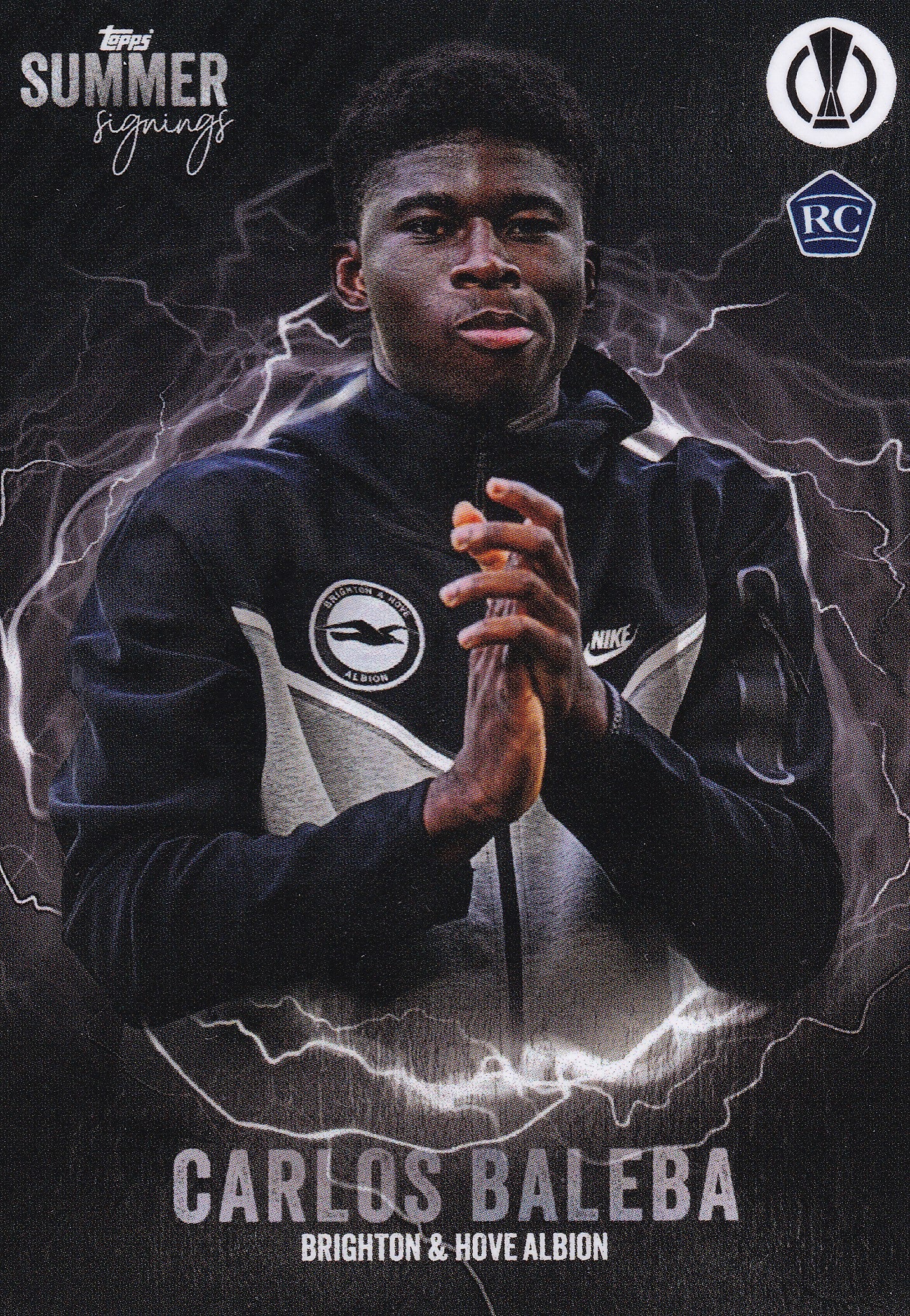 CARLOS BALEBA - BRIGHTON & HOVE ALBION - ROOKIE CARD