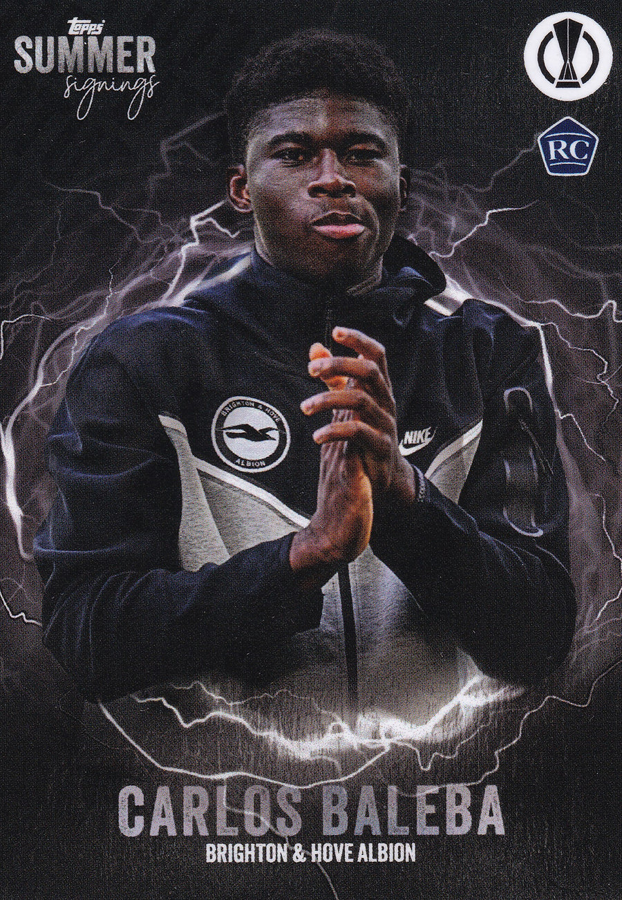 CARLOS BALEBA - BRIGHTON & HOVE ALBION - ROOKIE CARD