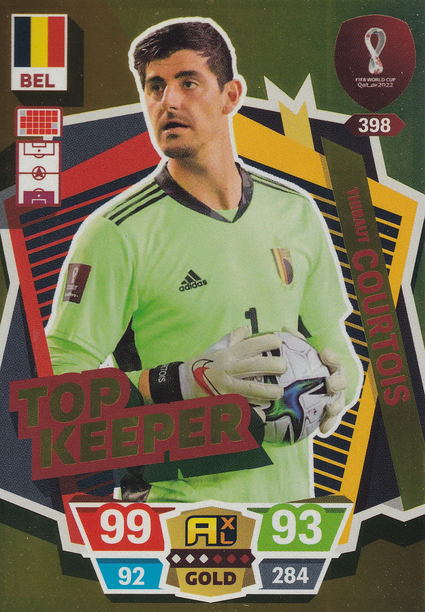 398. THIBAUT COURTOIS - BELGIUM - TOP KEEPER