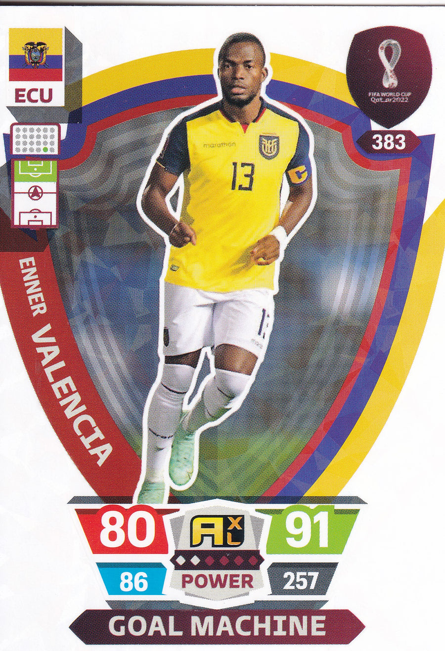 383. EBBER VALENCIA - ECUADOR - GOAL MACHINE