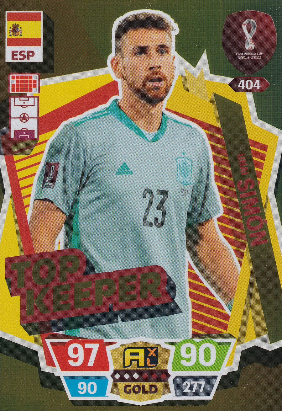 404. UNAI SIMON - ESPAÑA - TOP KEEPER