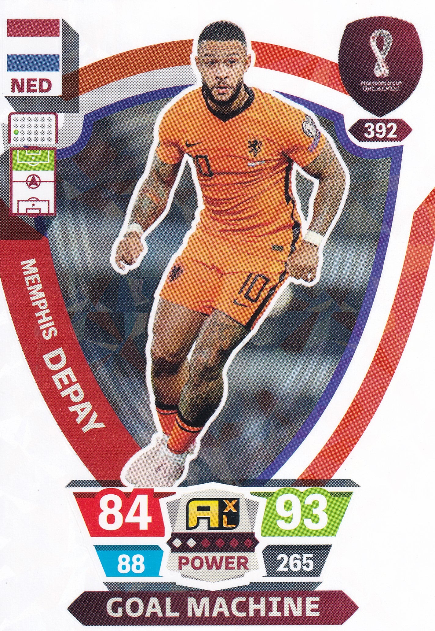 392. MEMPHIS DEPAY - NEDERLAND - GOAL MACHINE