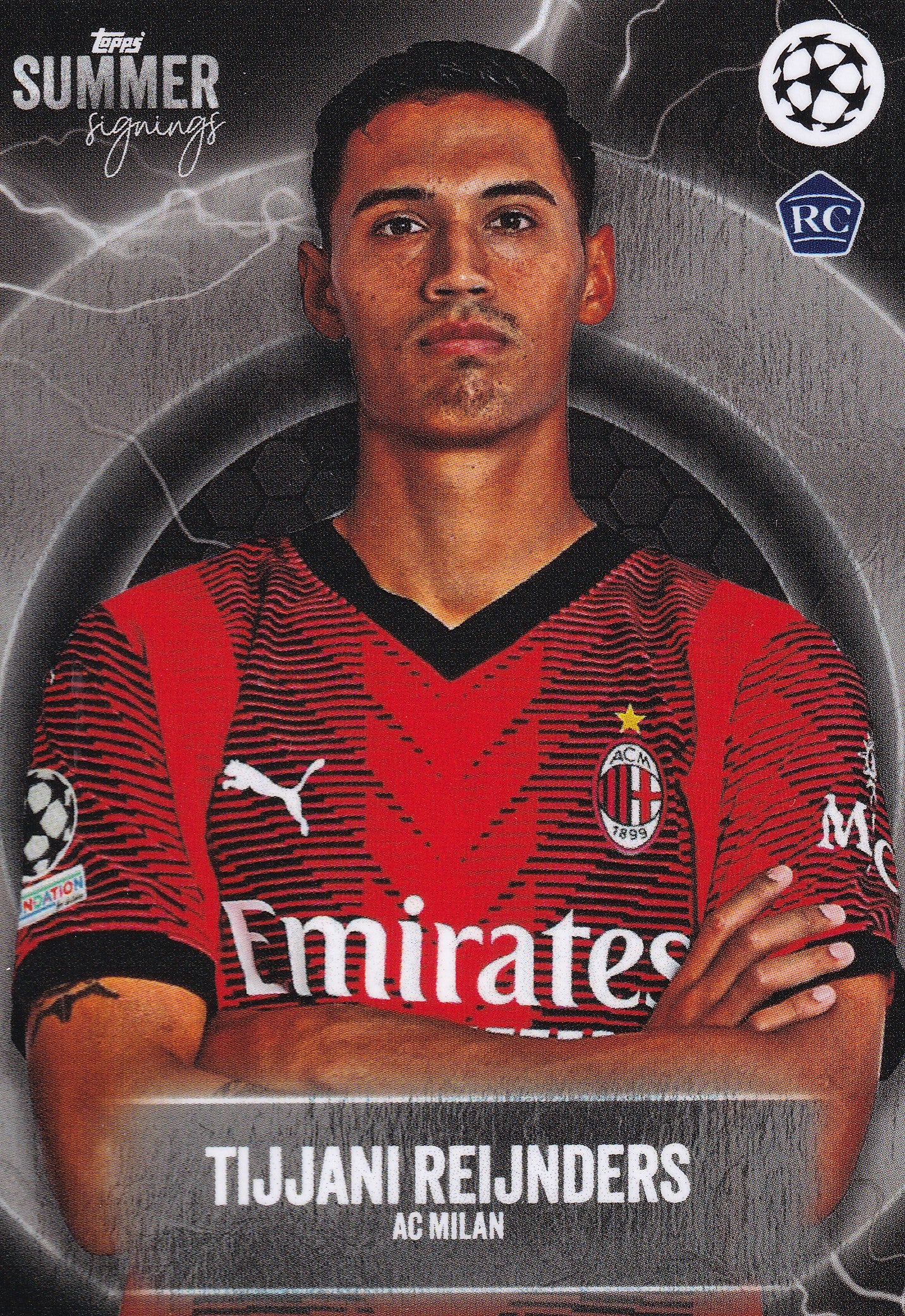 TIJJANI REIJNDERS - AC MILAN - ROOKIE CARD
