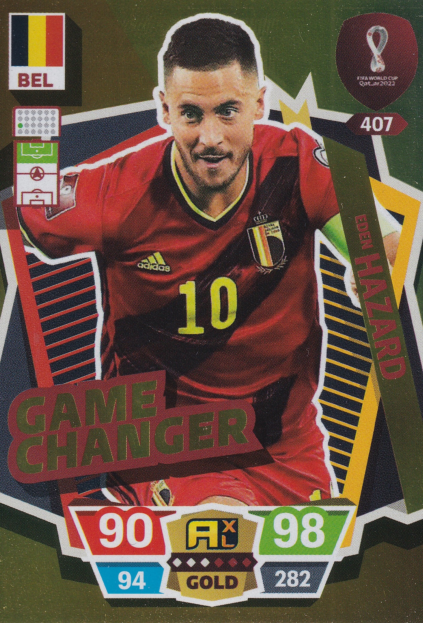 407. EDEN HAZARD - BELGIUM - GAME CHANGER