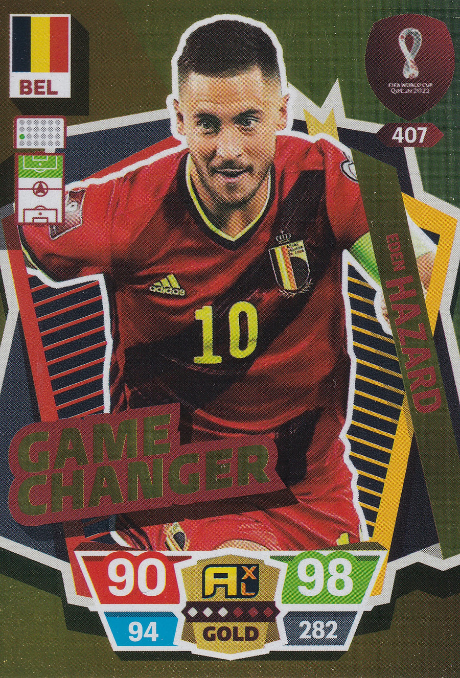 407. EDEN HAZARD - BELGIUM - GAME CHANGER