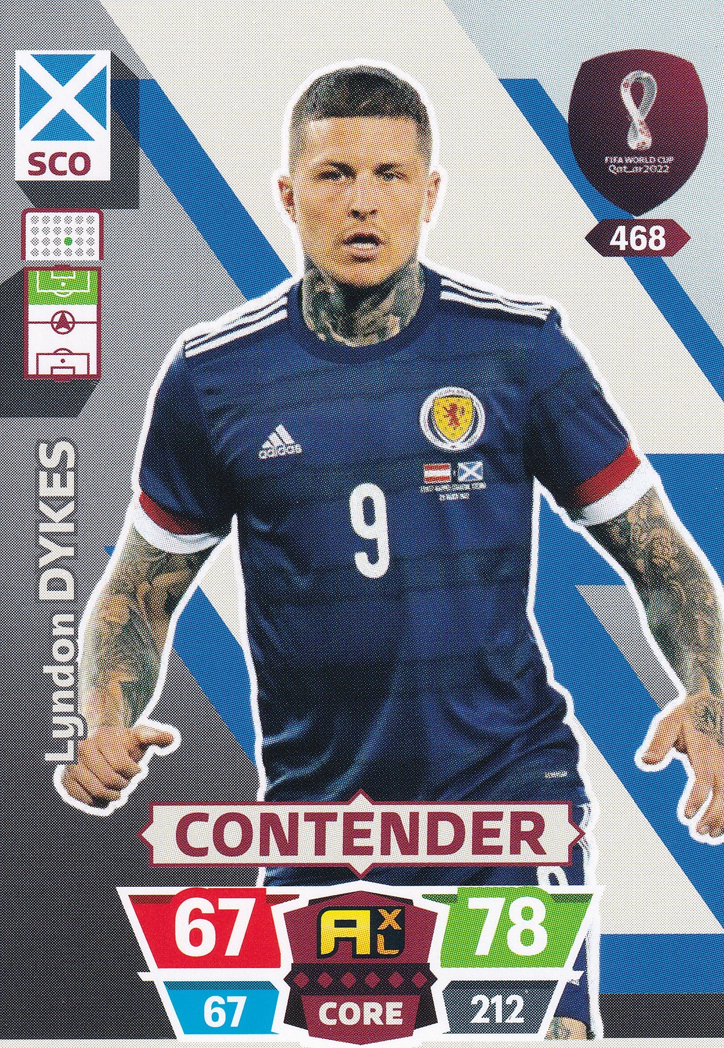 468. LYNDON DYKES - SCOTLAND