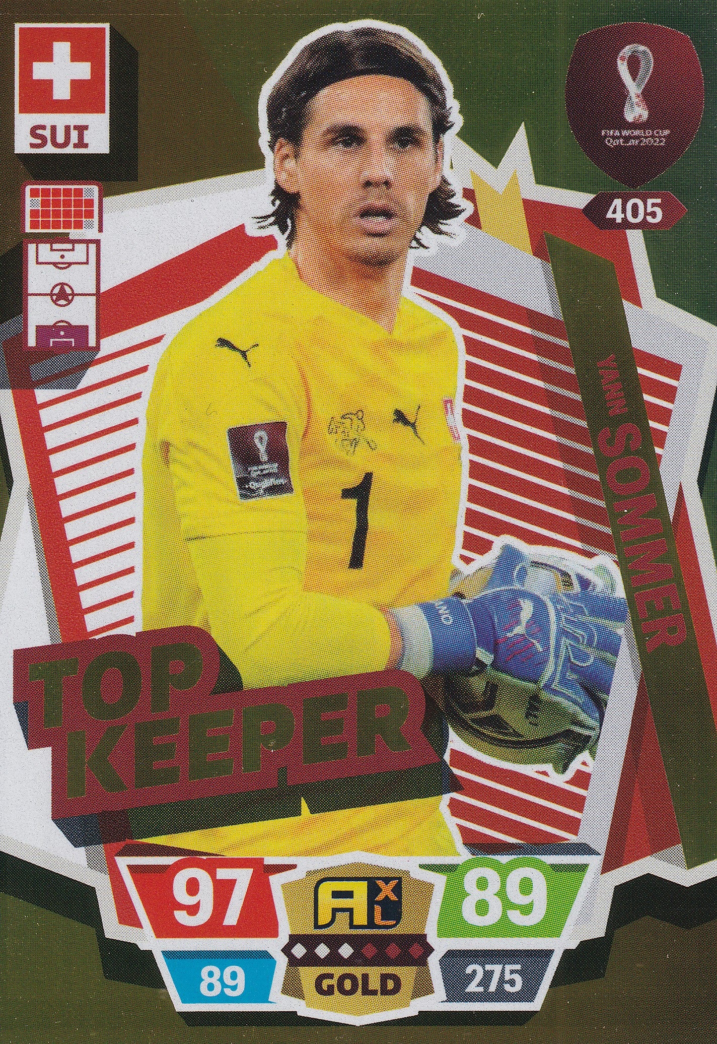 405. YANN SOMMER - SWITZERLAND - TOP KEEPER