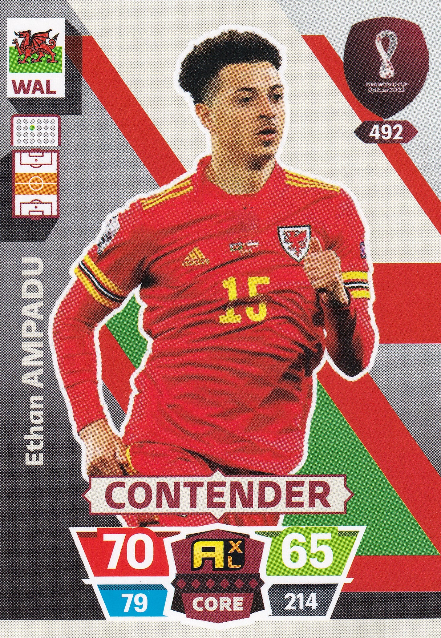 492. ETHAN AMPADU - WALES