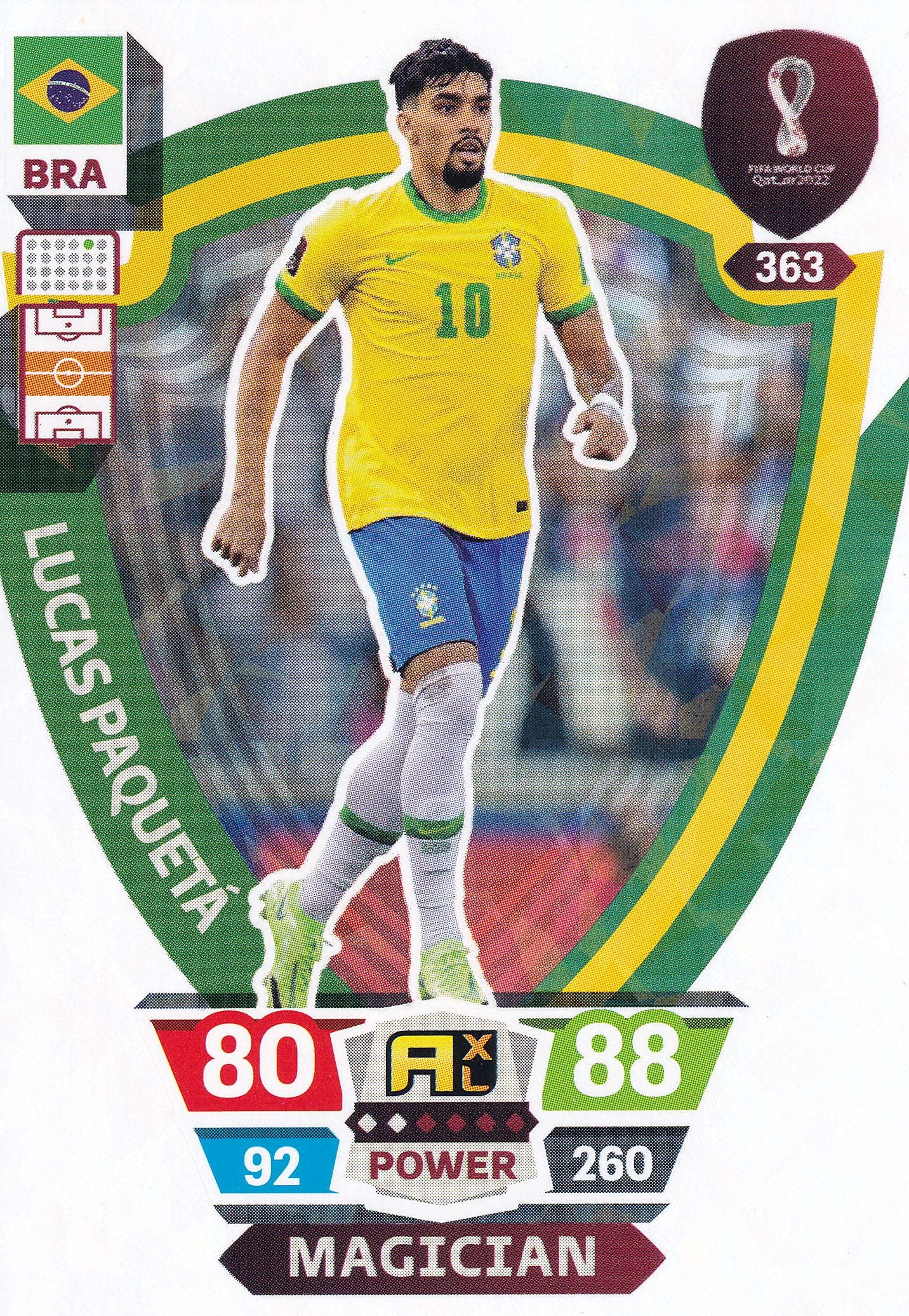 363. LUCAS PAQUETA - BRAZIL - MAGICIAN